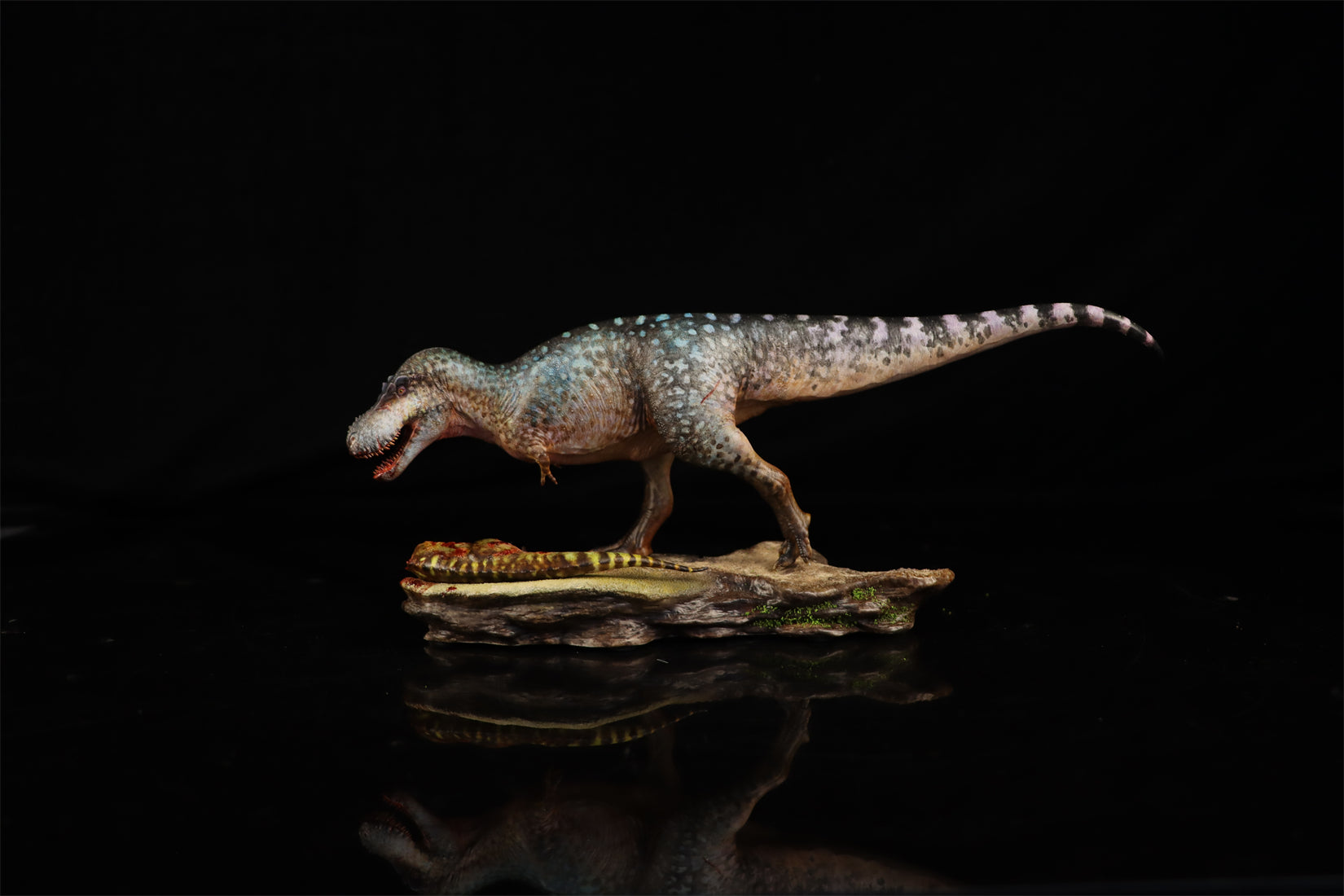 HOCHEN 1/35 Tarbosaurus Hunt Hadrosaurs Scene Model
