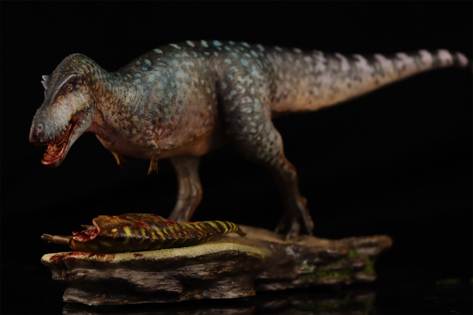 HOCHEN 1/35 Tarbosaurus Hunt Hadrosaurs Scene Model