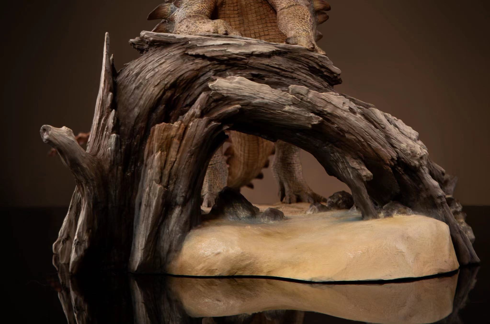 Tison Zhang 1/6 Scale Scelidosaurus Scene Model