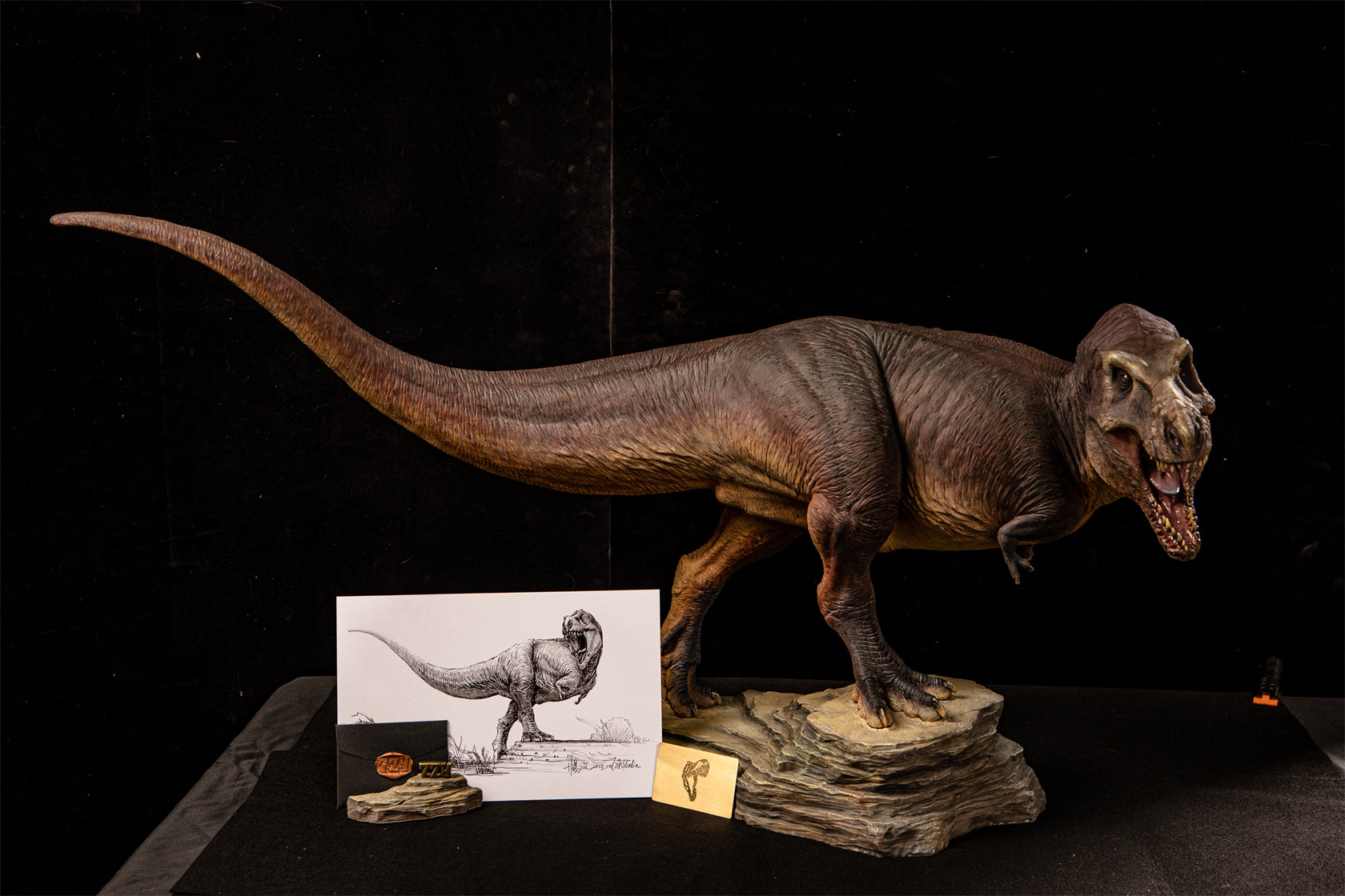 1:10 Scale Tyrannosaurus Rex Scene Model
