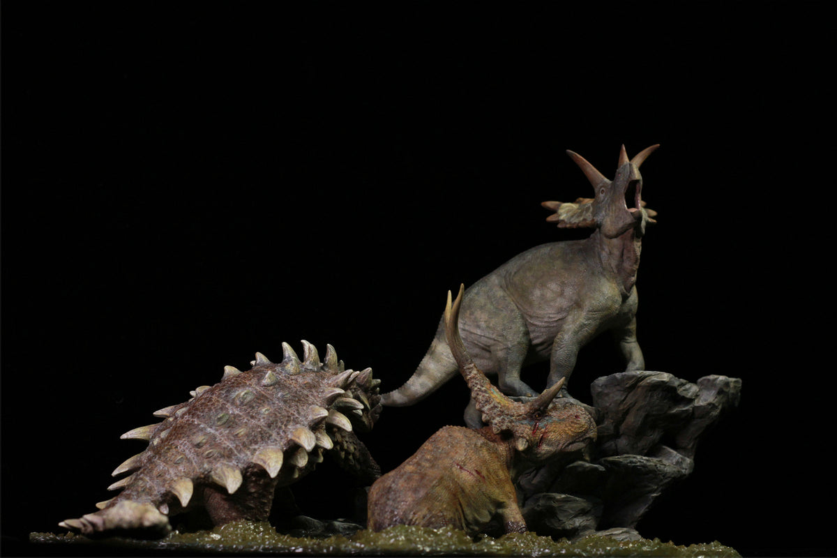msee studio Diabloceratops 1/10 スタチュー Diabloceratops-art-01（special-edition） - wanhatoys