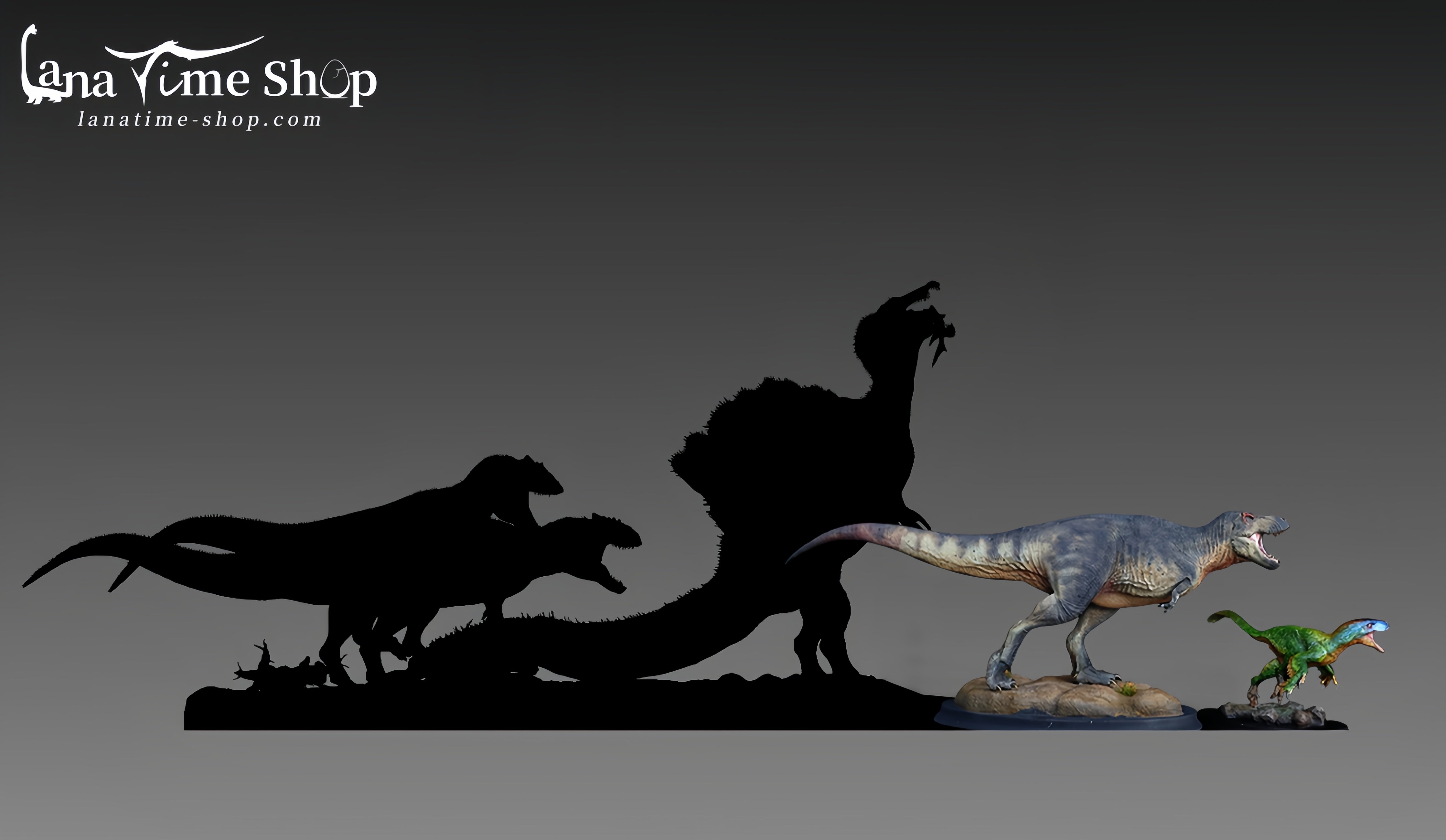 LANATIMESHOP 1:35 Scale Utahraptor Spike Model