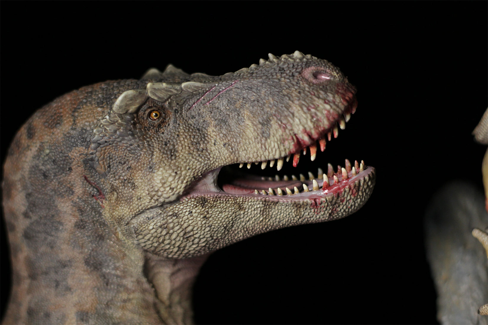 HOCHEN 1/20 Scale Tarbosaurus Hunt Hadrosaurs Scene Model