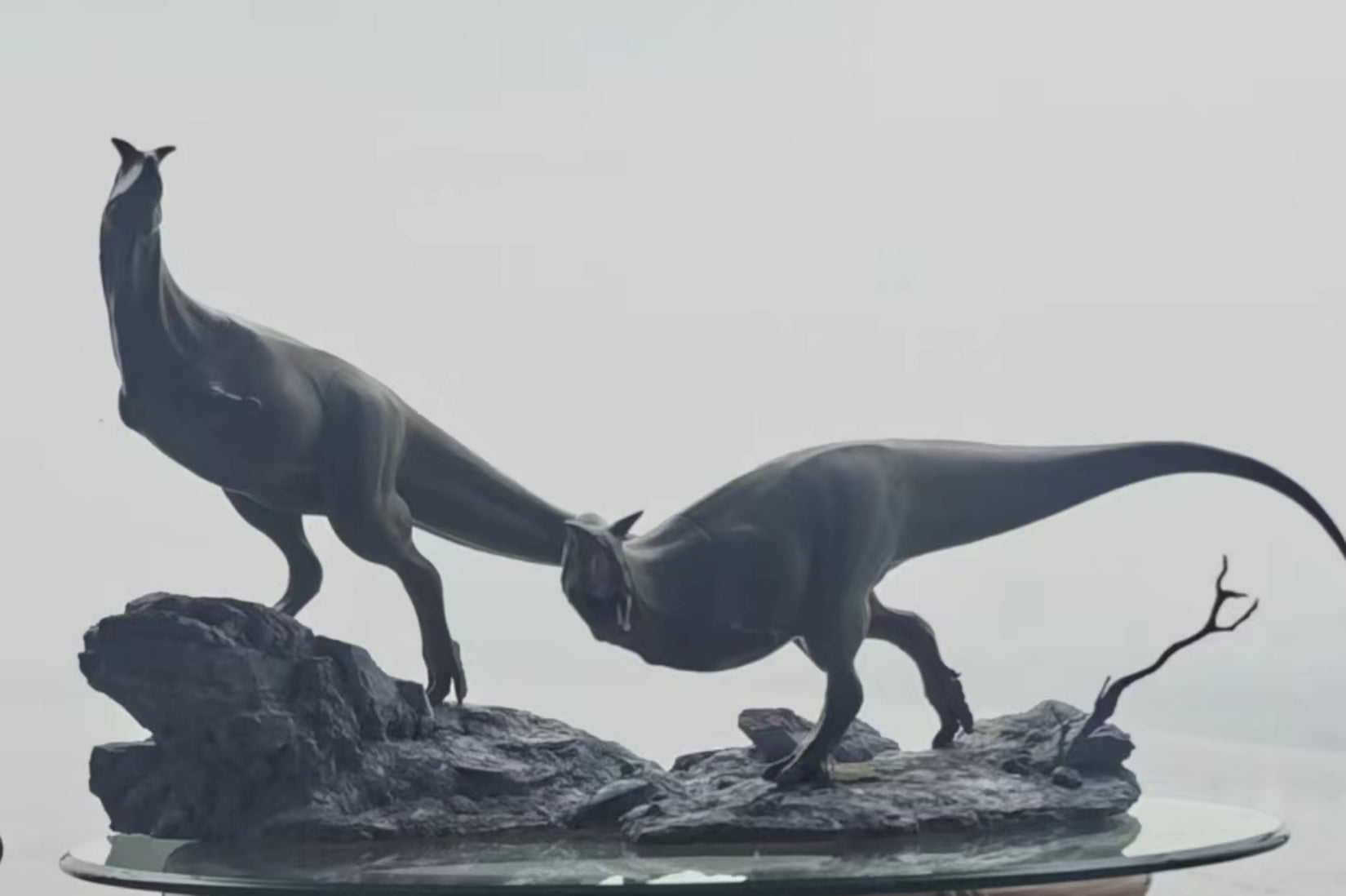 MK Studio 1:20 Scale Carnotaurus Pair Scene Statue