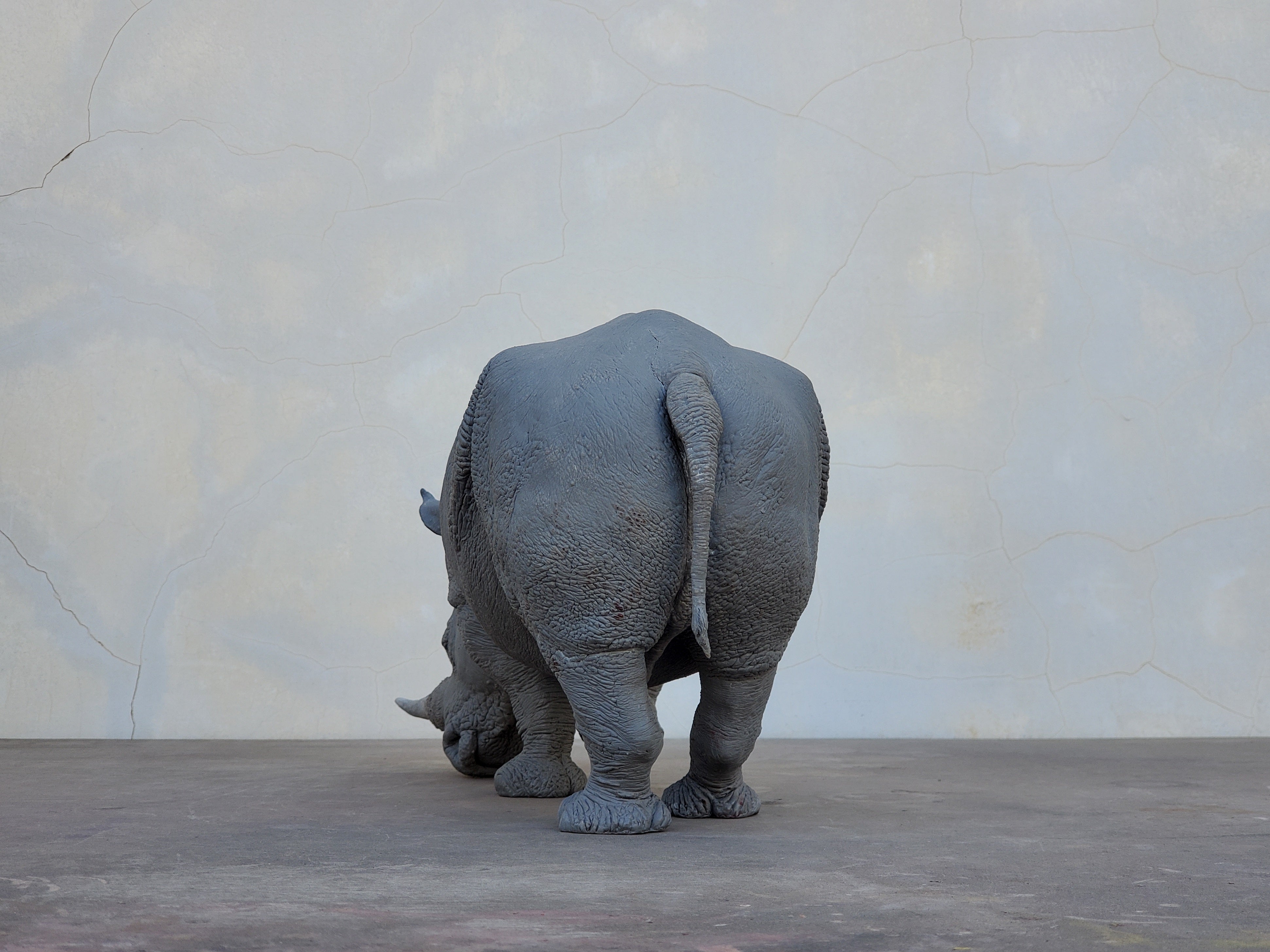 TUNAN Studio 1/10 Scale White Rhino Model