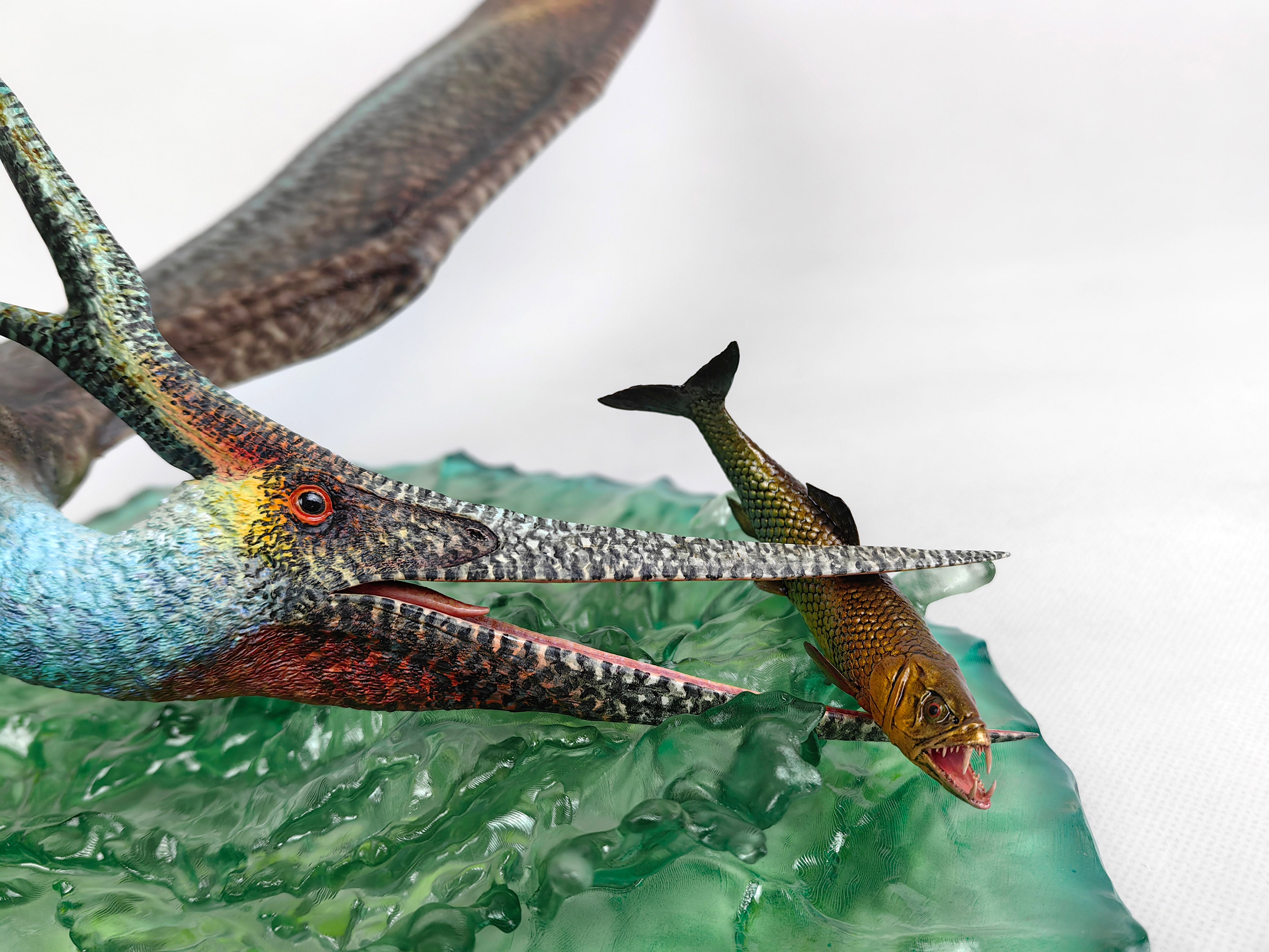 Vlad Konstantinov 1:6 Scale Barbaridactylus Scene Statue