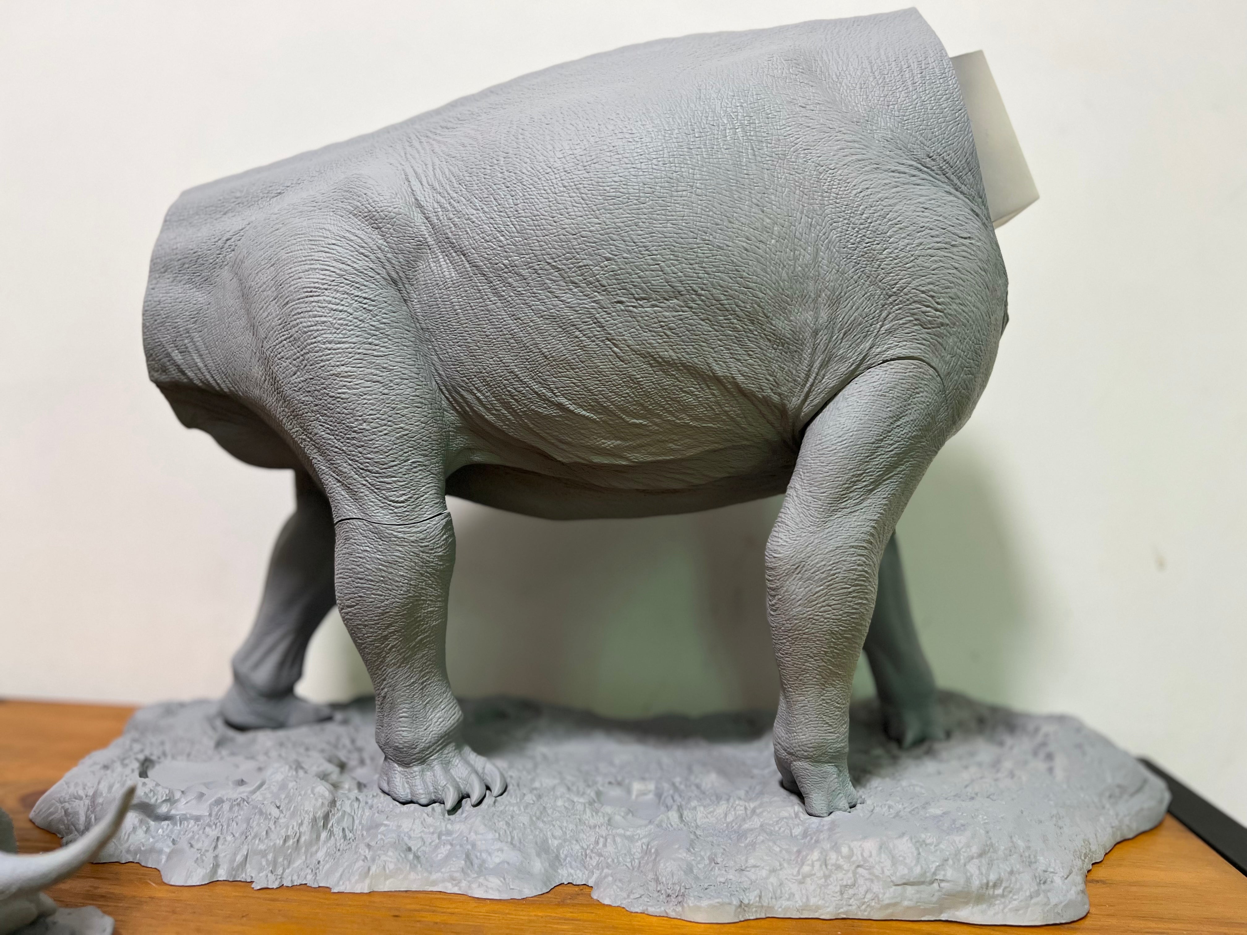 LINGHU ART STUDIO Mamenchisaurus sinocanadorum Scene Model