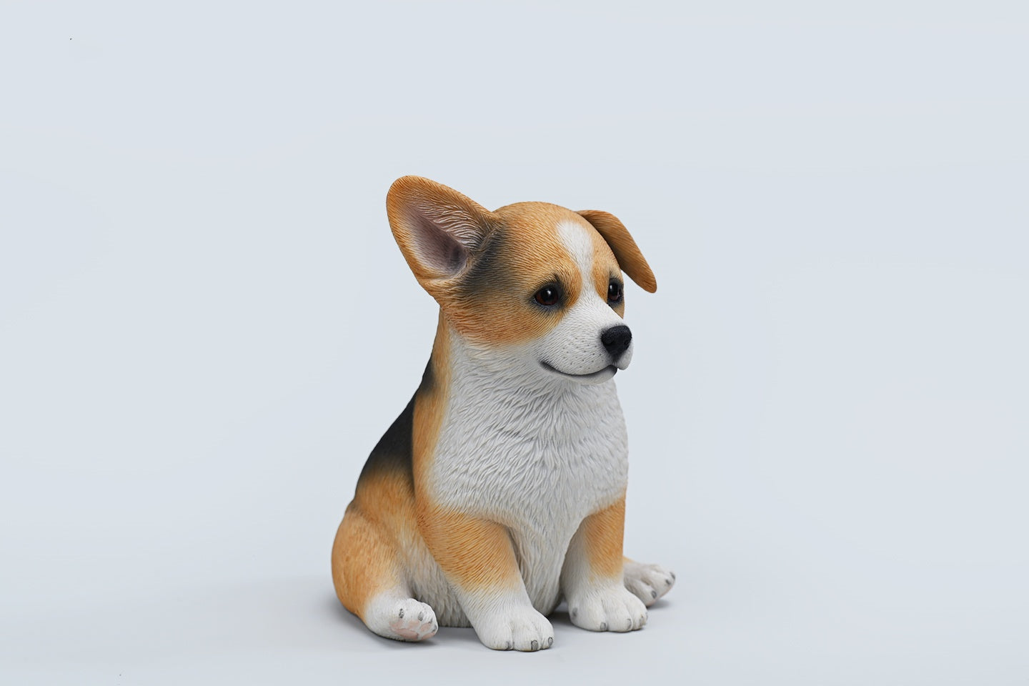 JXK Sitting Welsh Corgi Model
