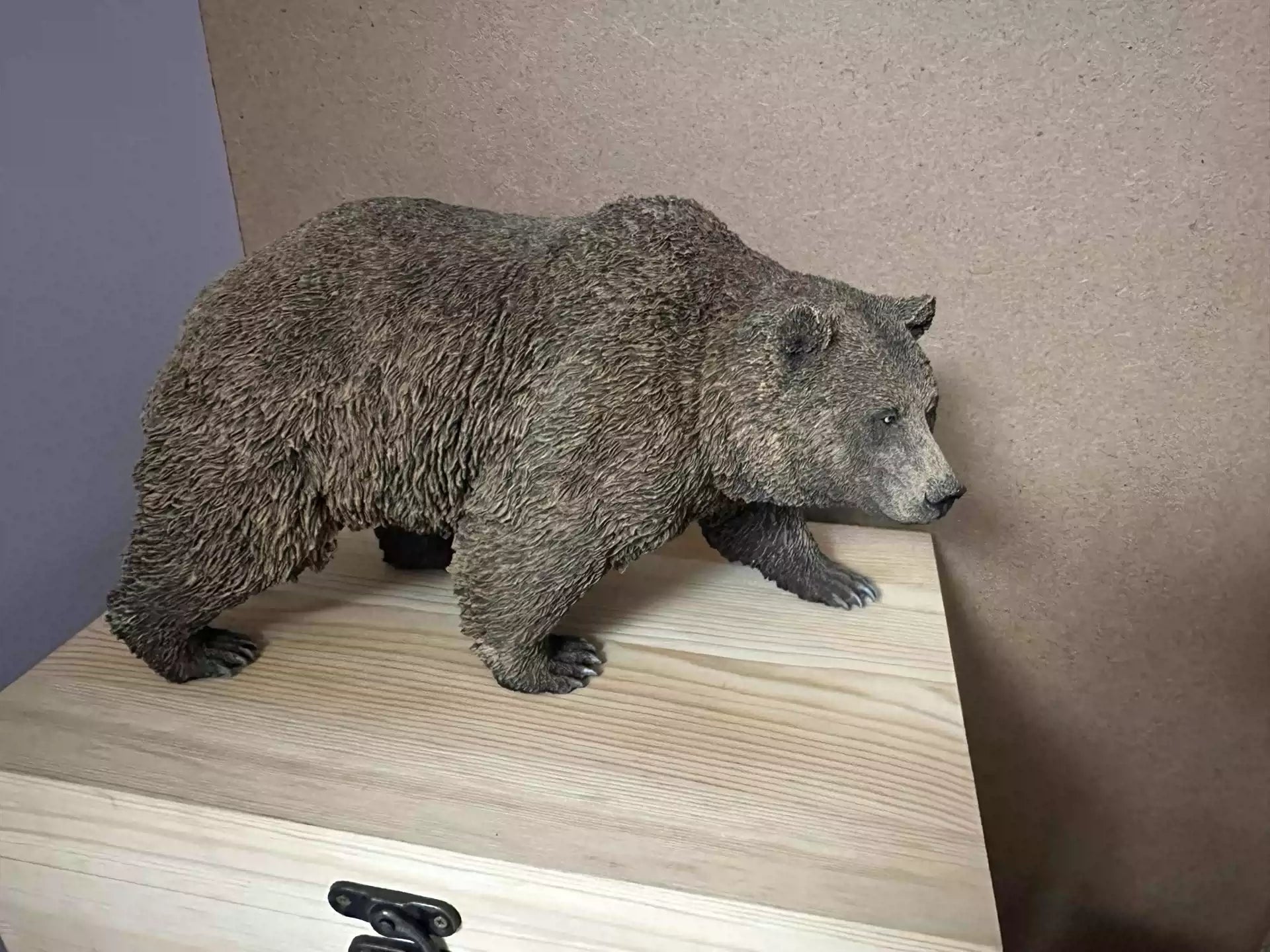 Tunan Black Rhino Brown Bear Painted Version