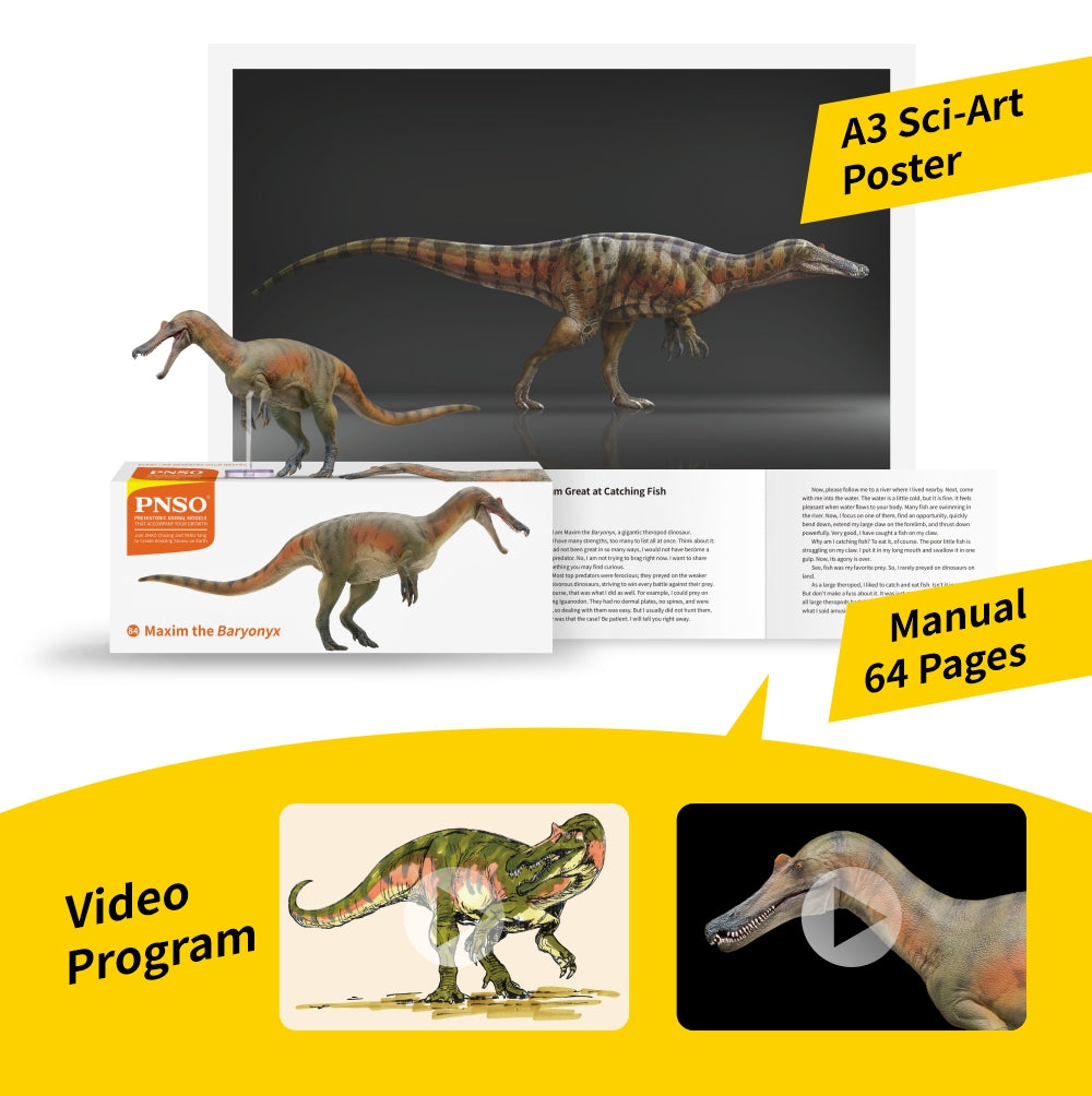 PNSO 84 Maxim Baryonyx Model