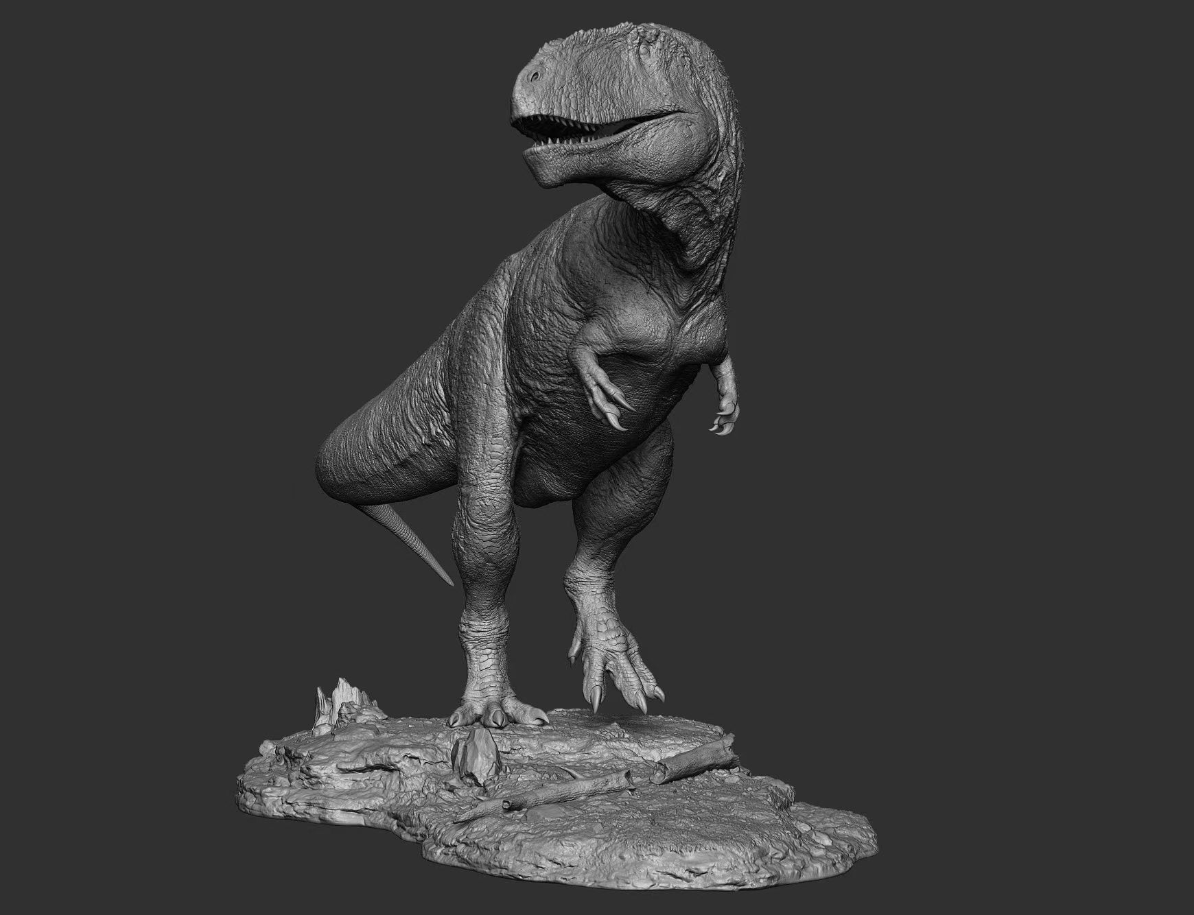 SHOWANNA 1:18 Scale Carcharodontosaurus Statue