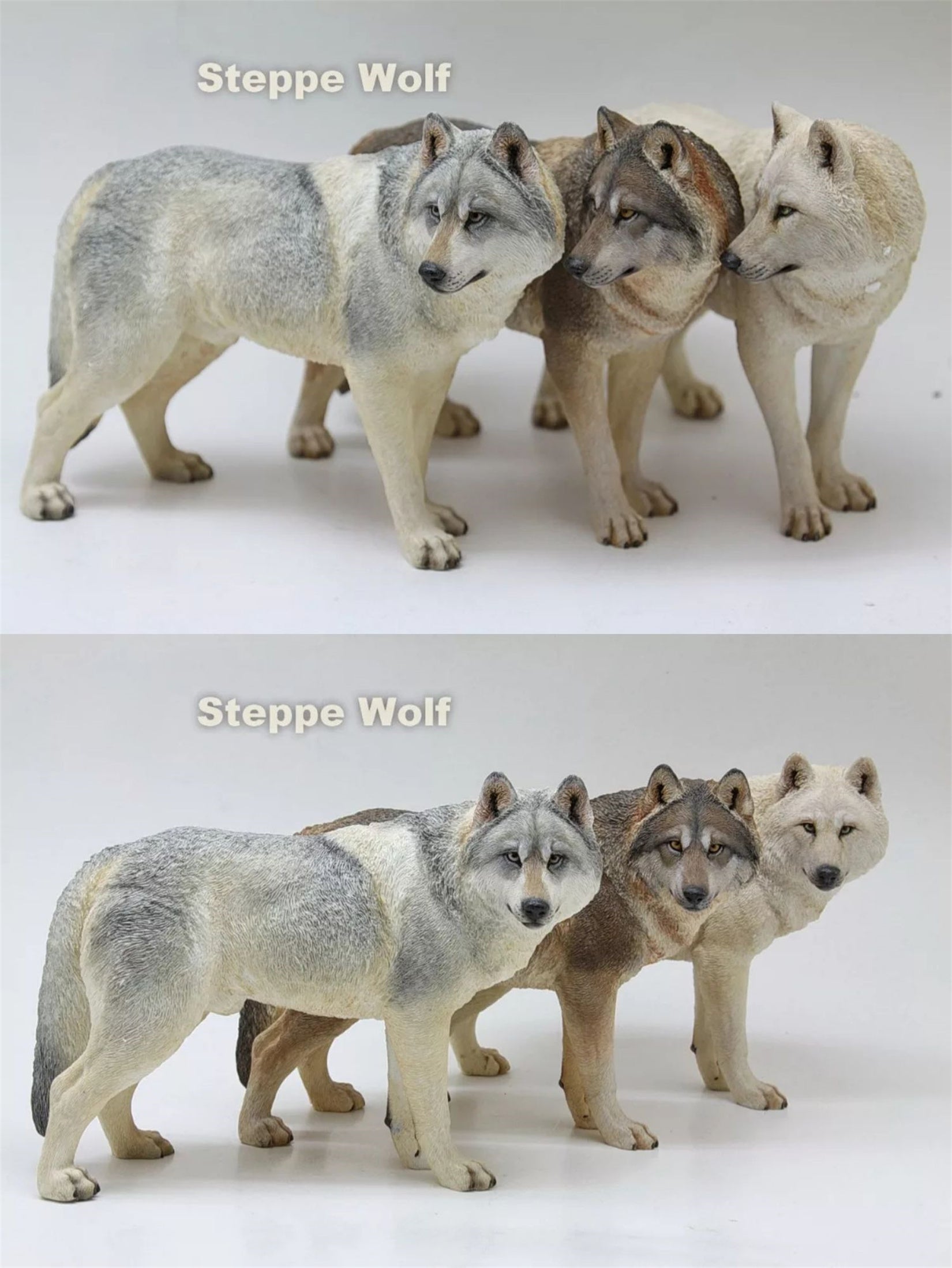 1/6 Steppe Wolf Figure