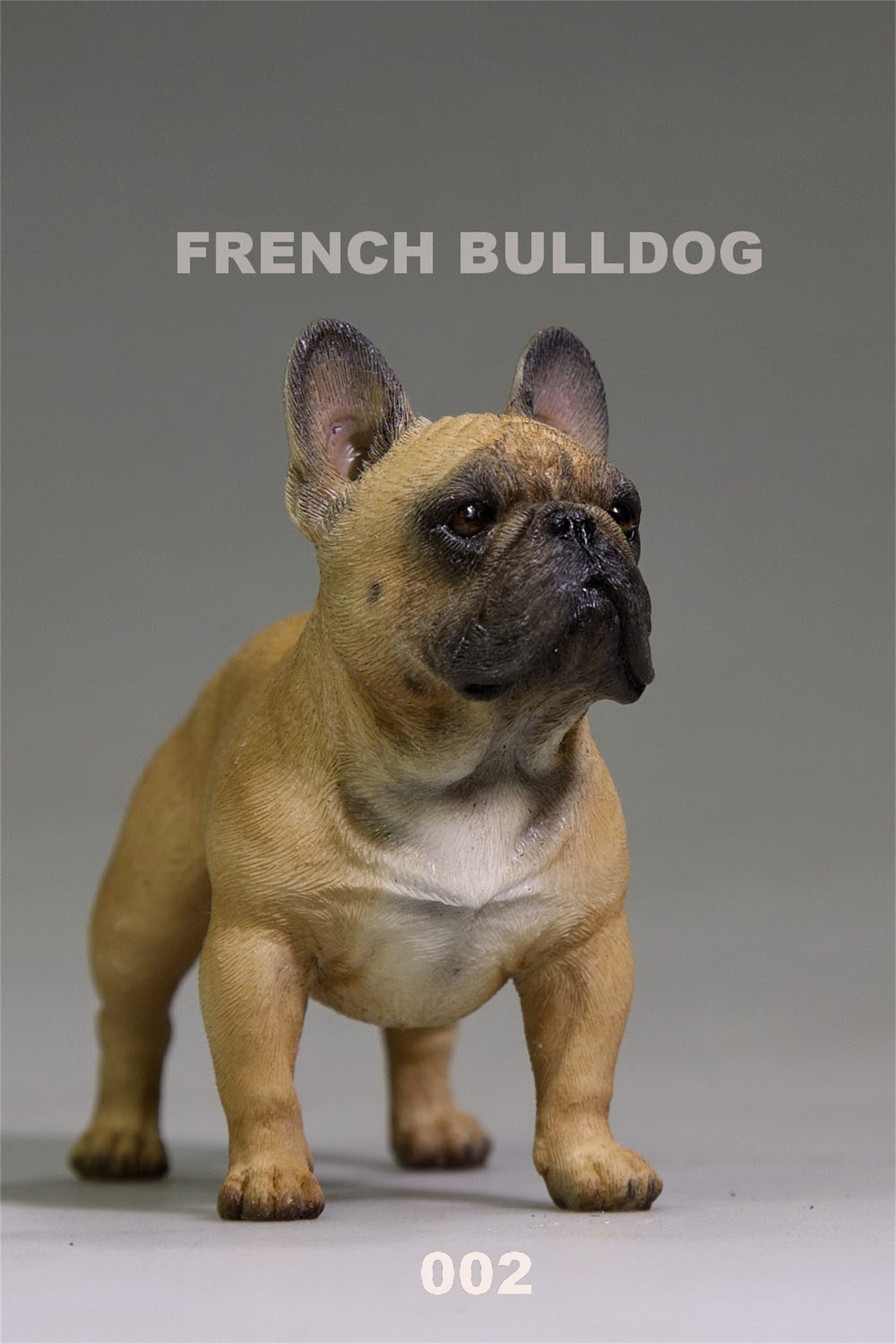Stand French Bulldog Figure