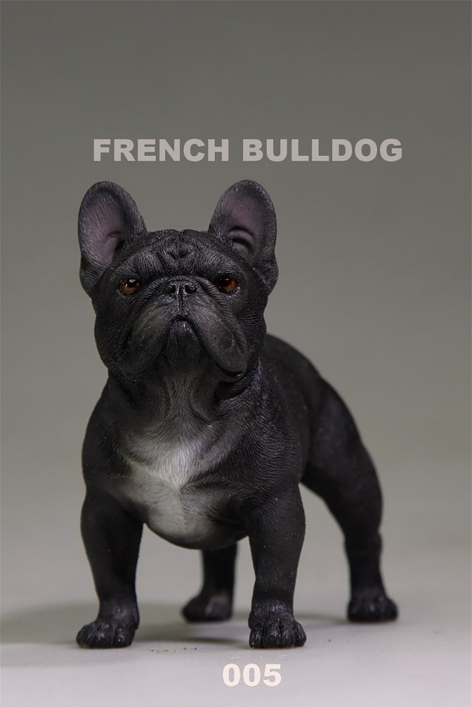 Stand French Bulldog Figure
