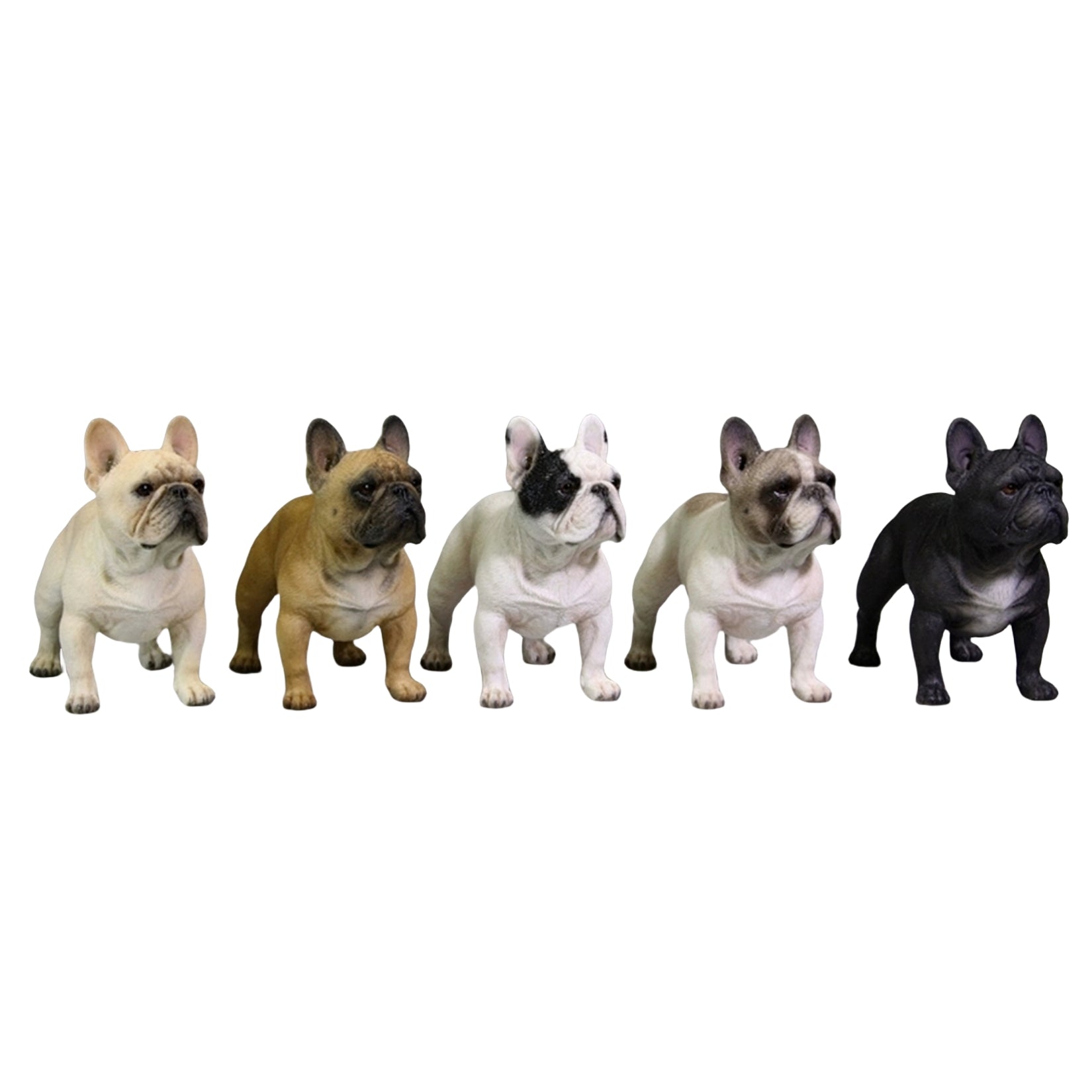 Stand French Bulldog Figure