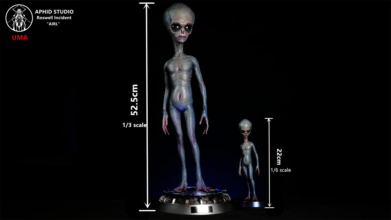 APHID STUDIO Roswell Extraterrestrial Being Model