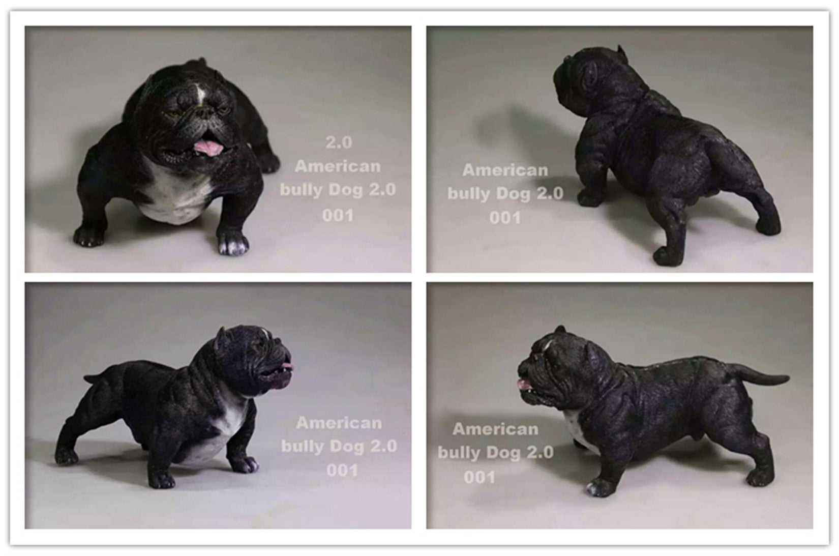 American Bully Pitbull Figure
