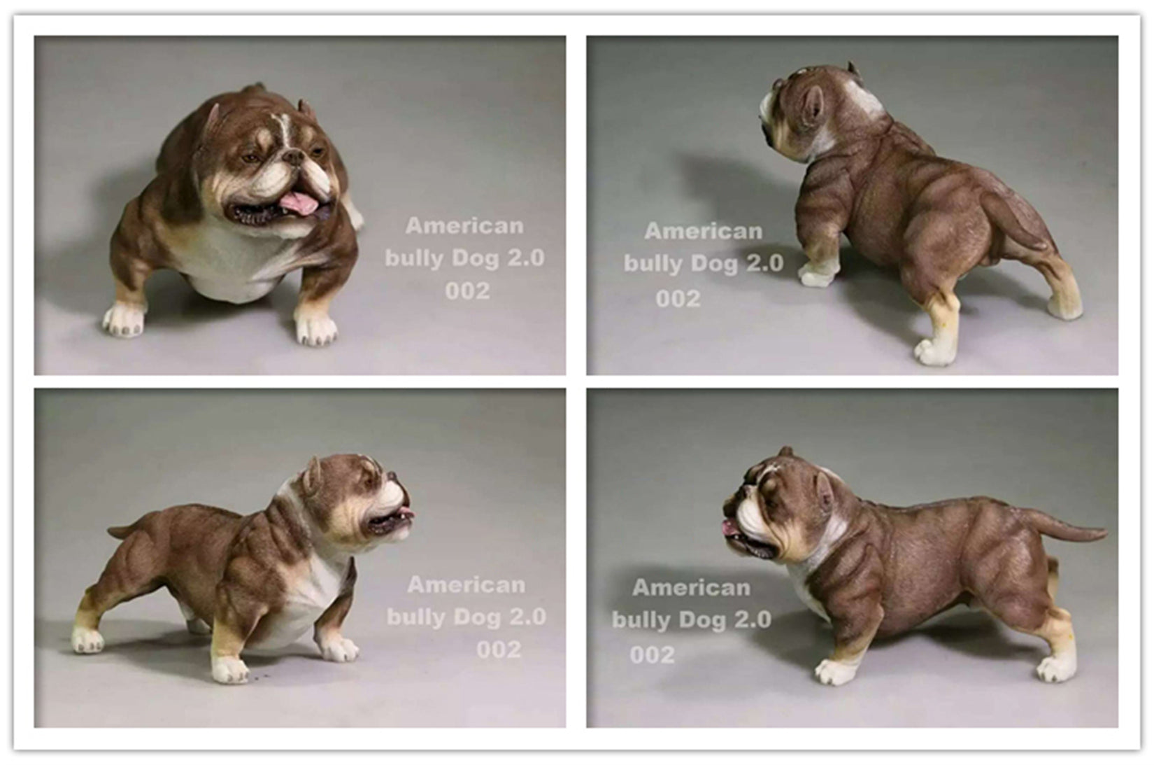 American Bully Pitbull Figure