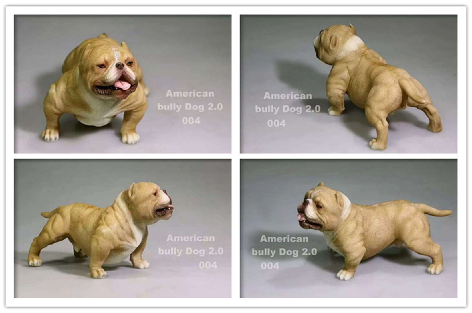 American Bully Pitbull Figure
