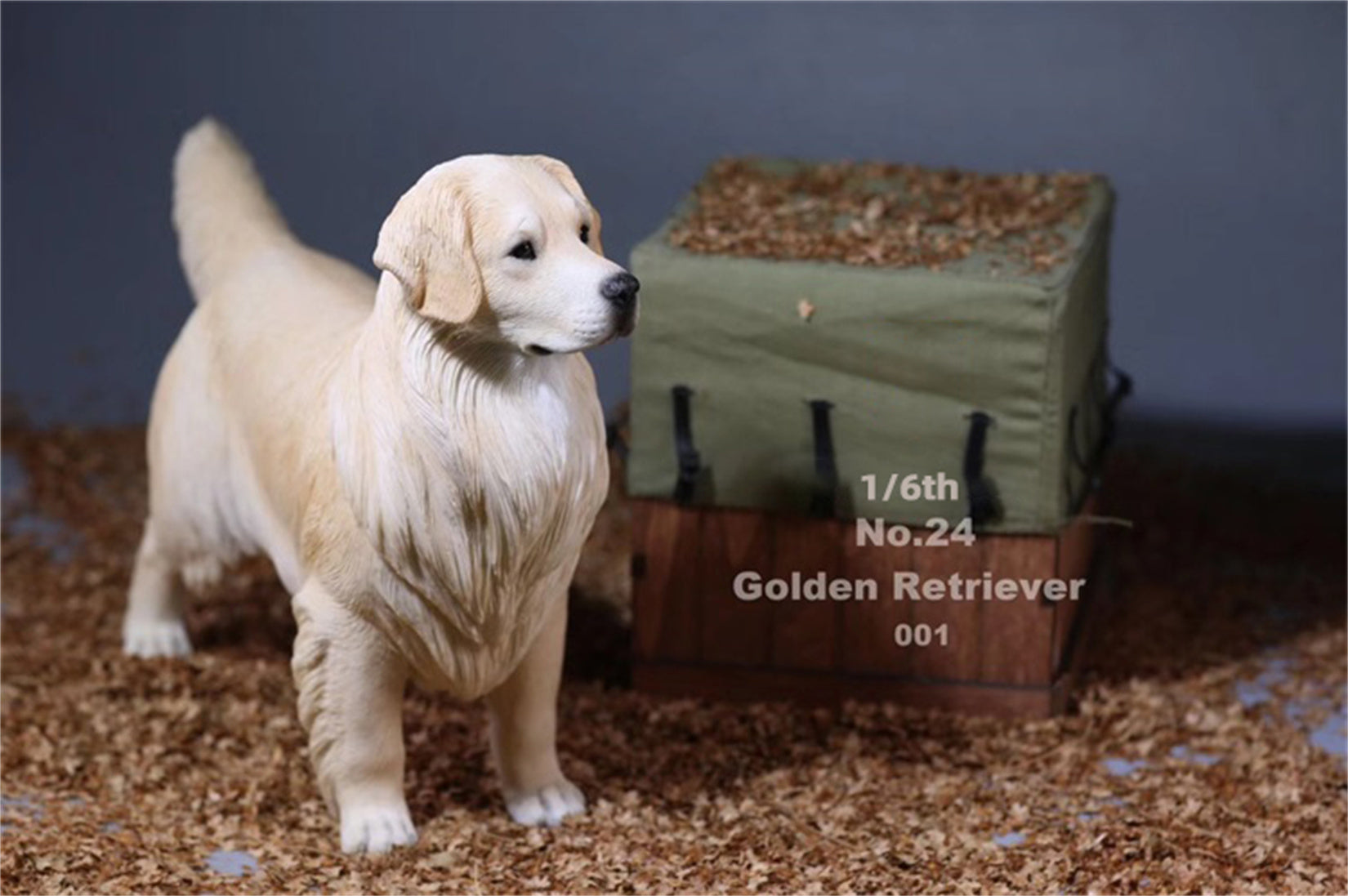 1/6 Golden Retriever Figure