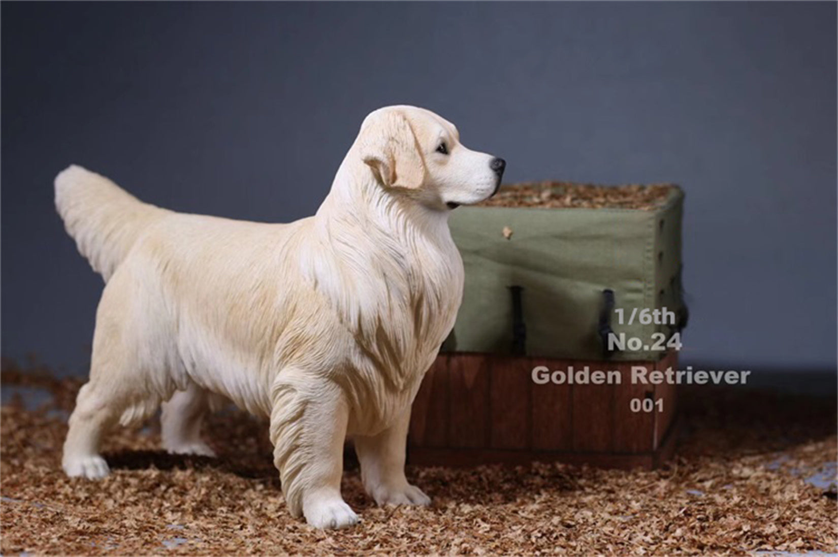 1/6 Golden Retriever Figure