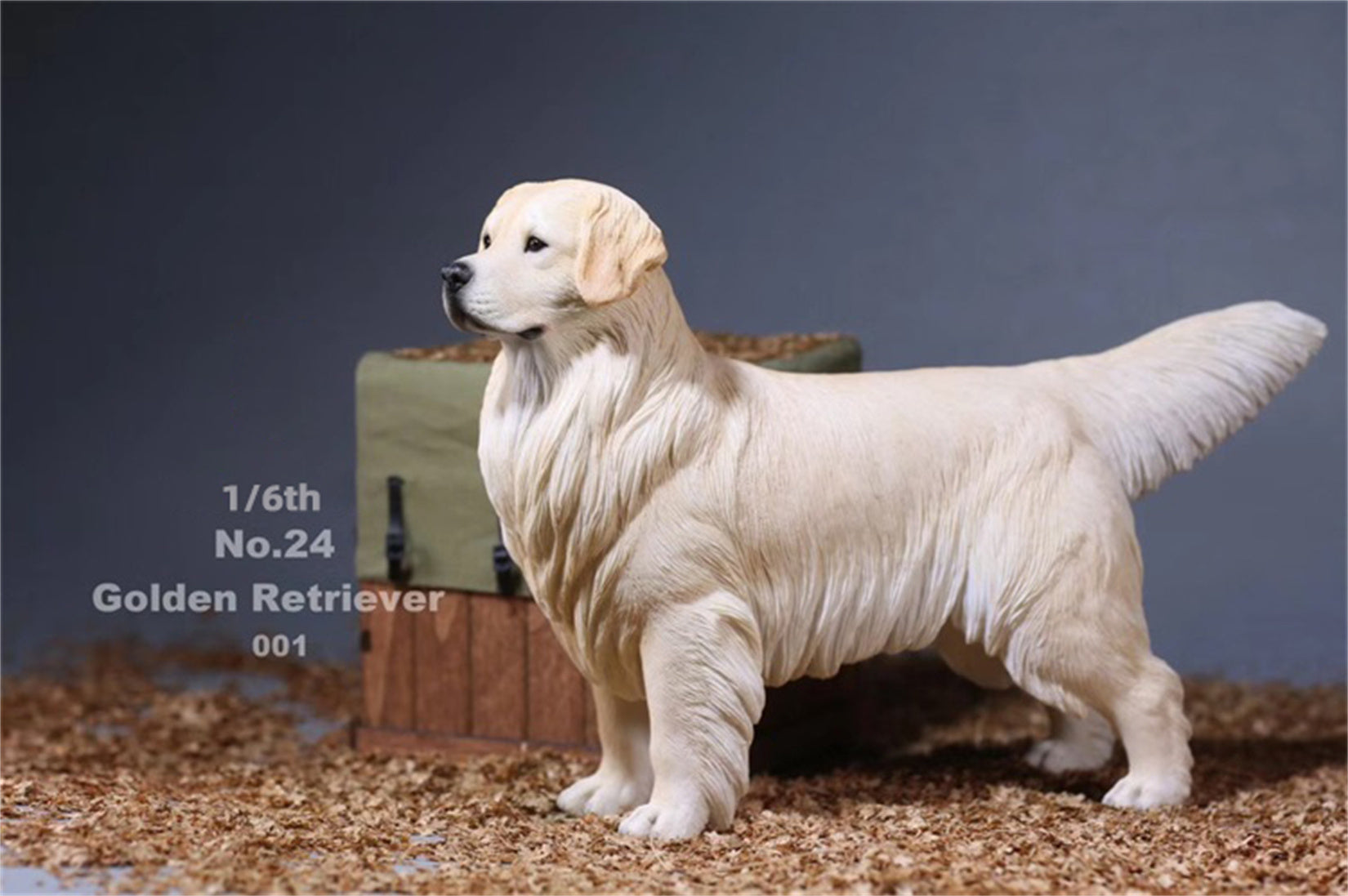 1/6 Golden Retriever Figure