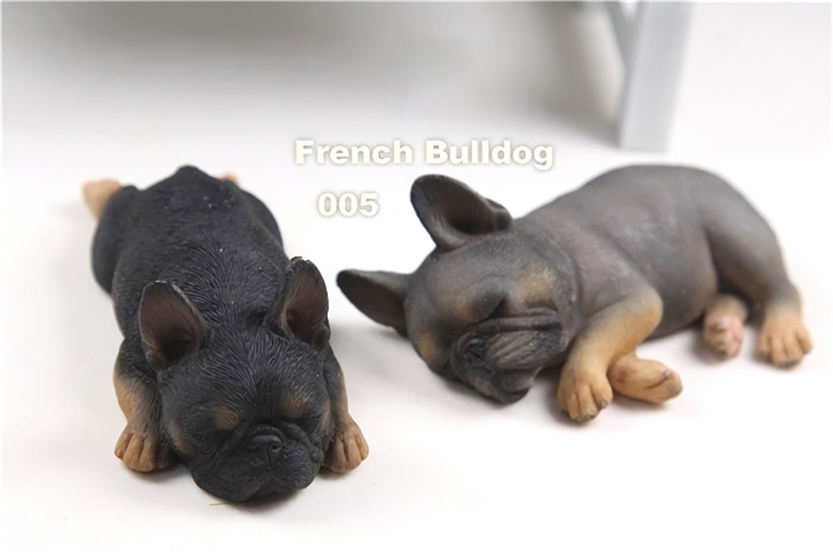JXK 2pcs/Set French Bulldog Model