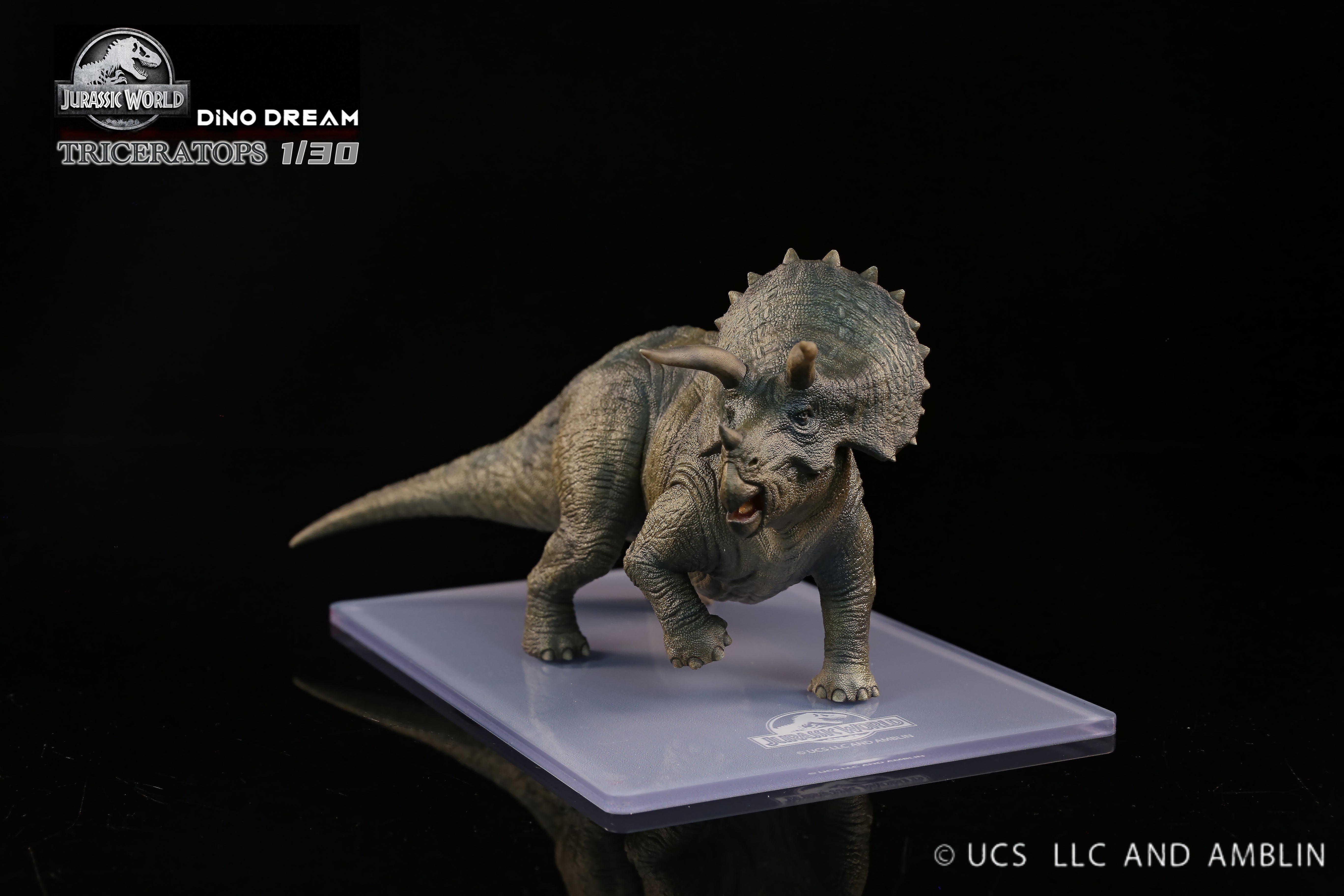 DINO DREAM 1:30 Scale Triceratops Statue