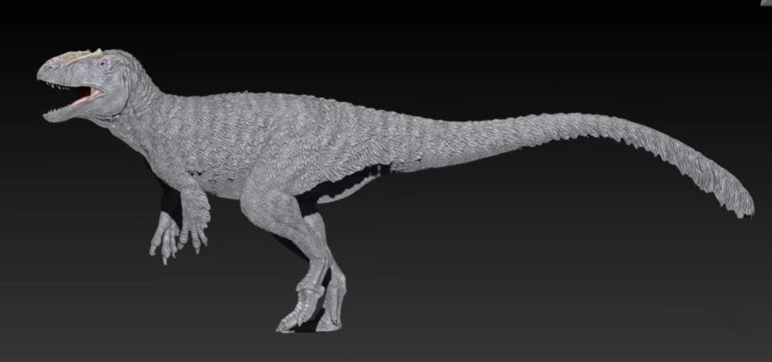 SHOWANNA 1:35 Scale Yutyrannus Baryonyx Spectrovenator Model