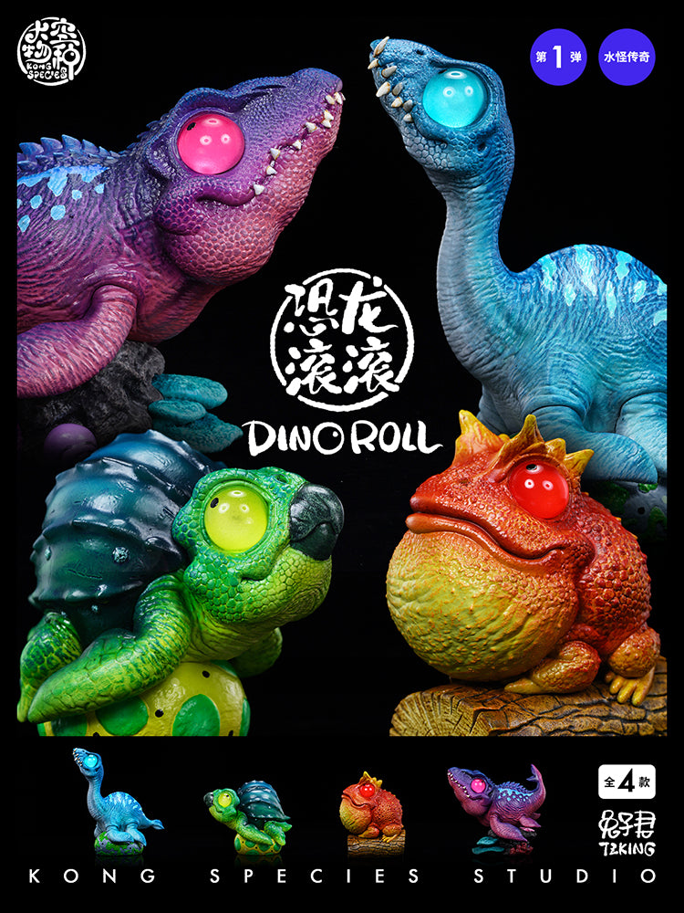 Dino Roll Water Monster Legend Series 01 Model