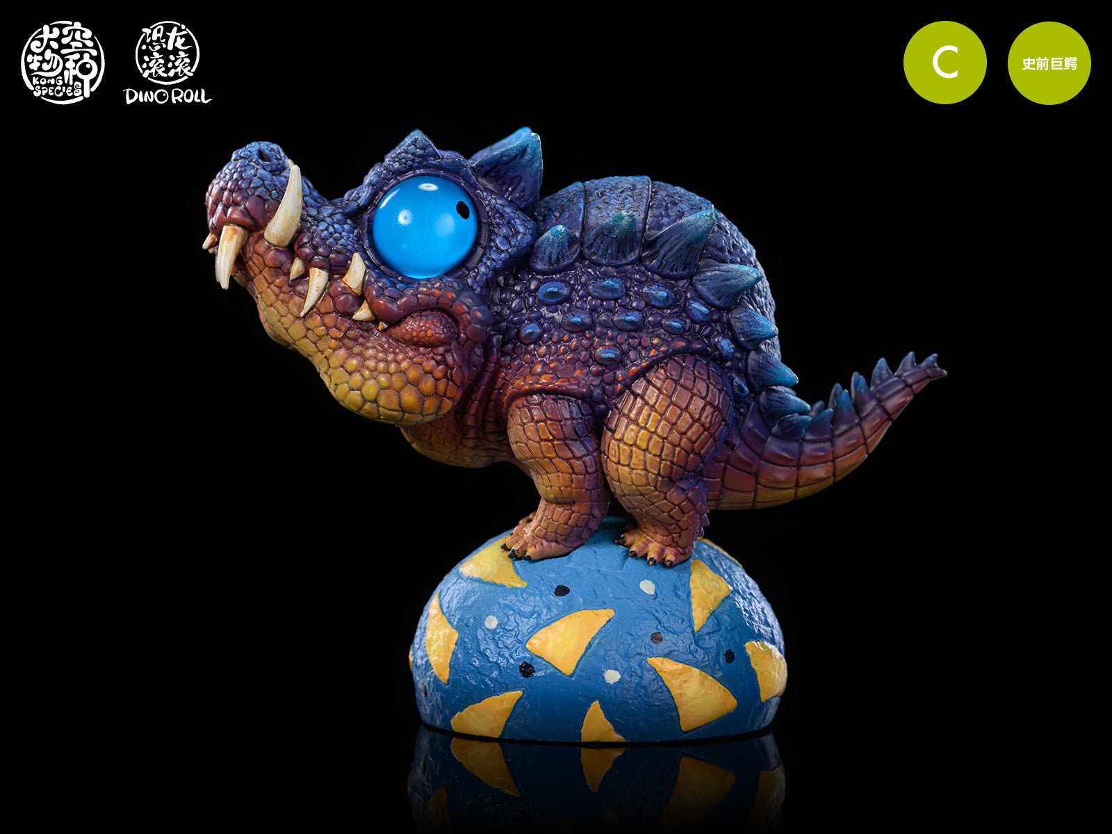 Dino Roll Boar Croc Model