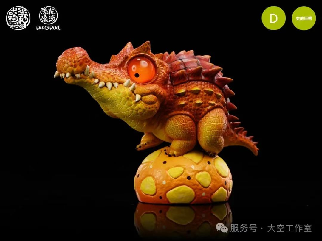 Dino Roll Sarcosuchus Model