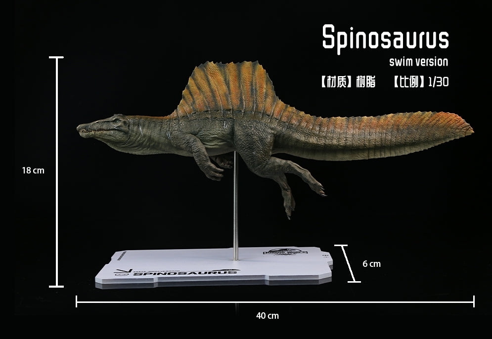 DINO DREAM 1:30 Scale Spinosaurus Swim Version Model