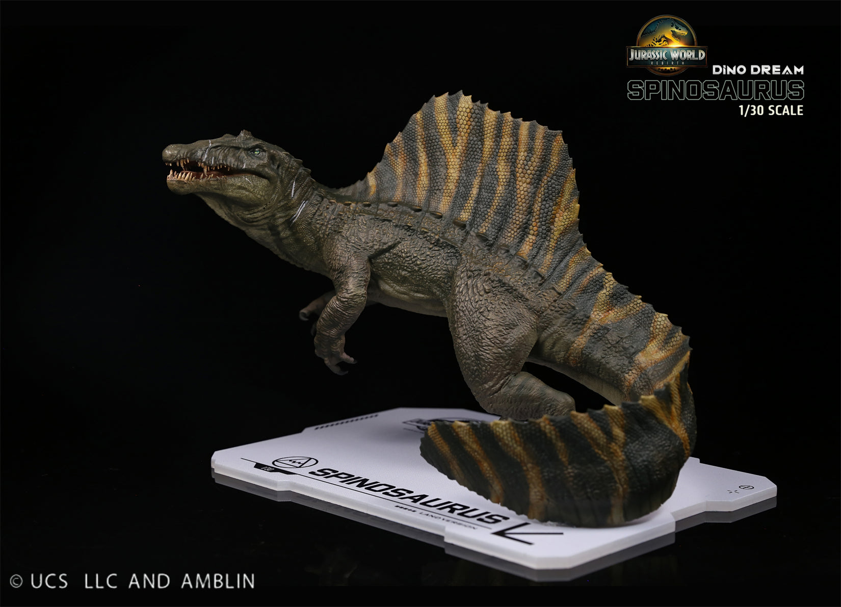 DINO DREAM 1:30 Scale Spinosaurus Stand Version Model