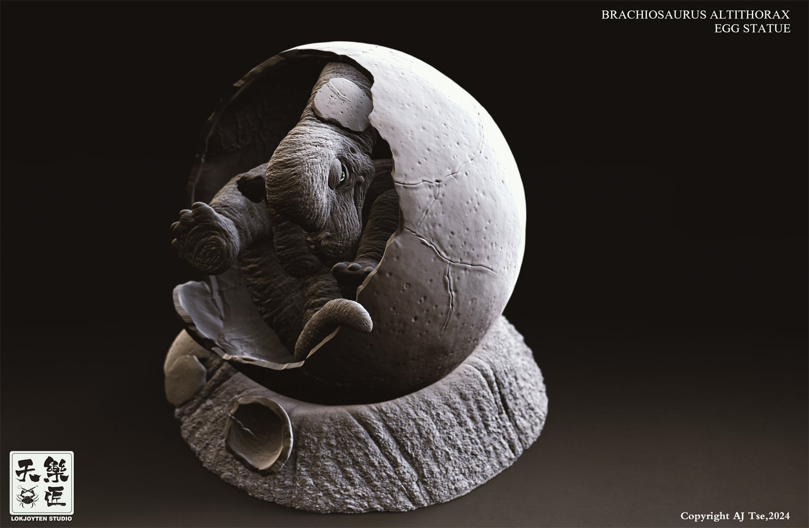 LOKJOYTEN Studio Brachiosaurus altithorax Statue