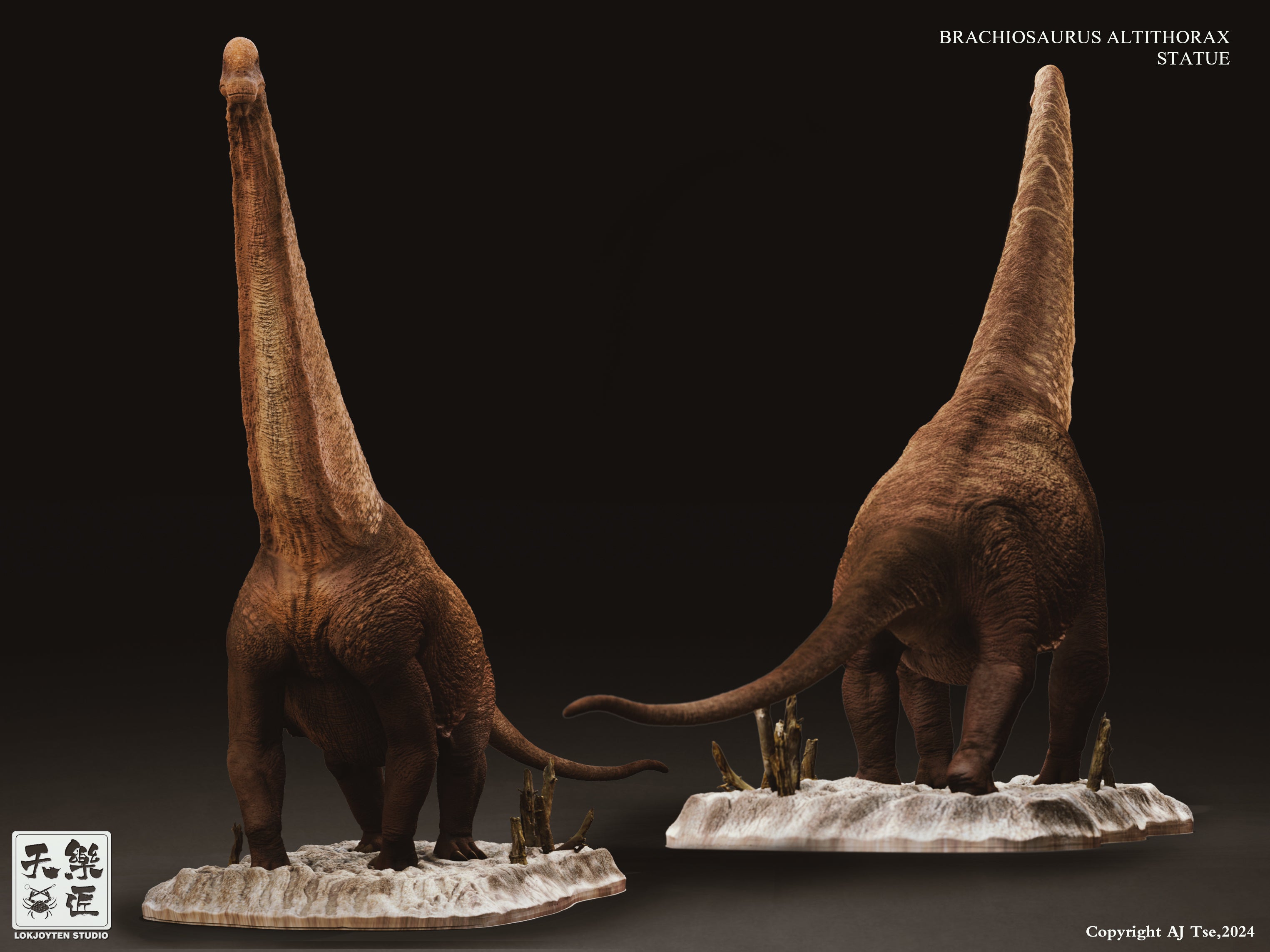 LOKJOYTEN Studio Brachiosaurus altithorax Statue