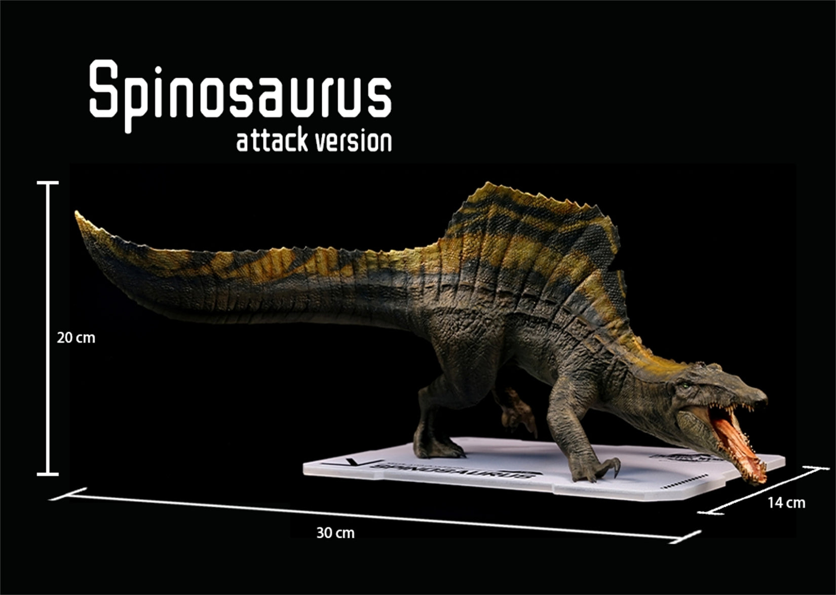 DINO DREAM 1:30 Scale Spinosaurus Attack Version Model