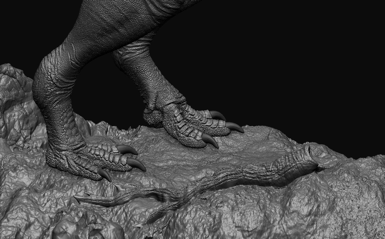 LANATIMESHOP 1/35 Scale Tameryraptor markgrafi Samira Model