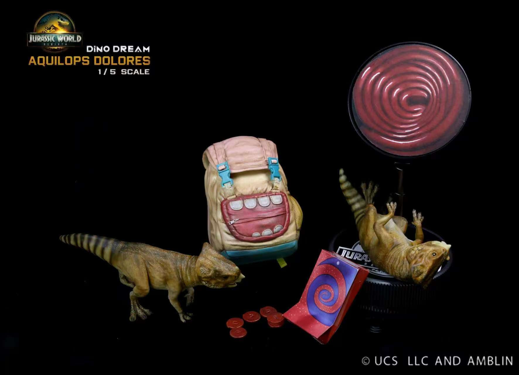 DINO DREAM 1:5 Scale Aquilops Dolores Model