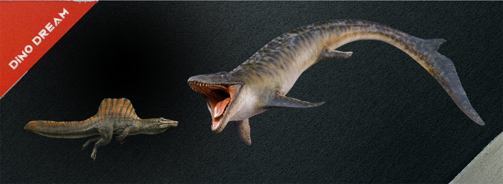 DINO DREAM 1:30 Scale Mosasaurus Model