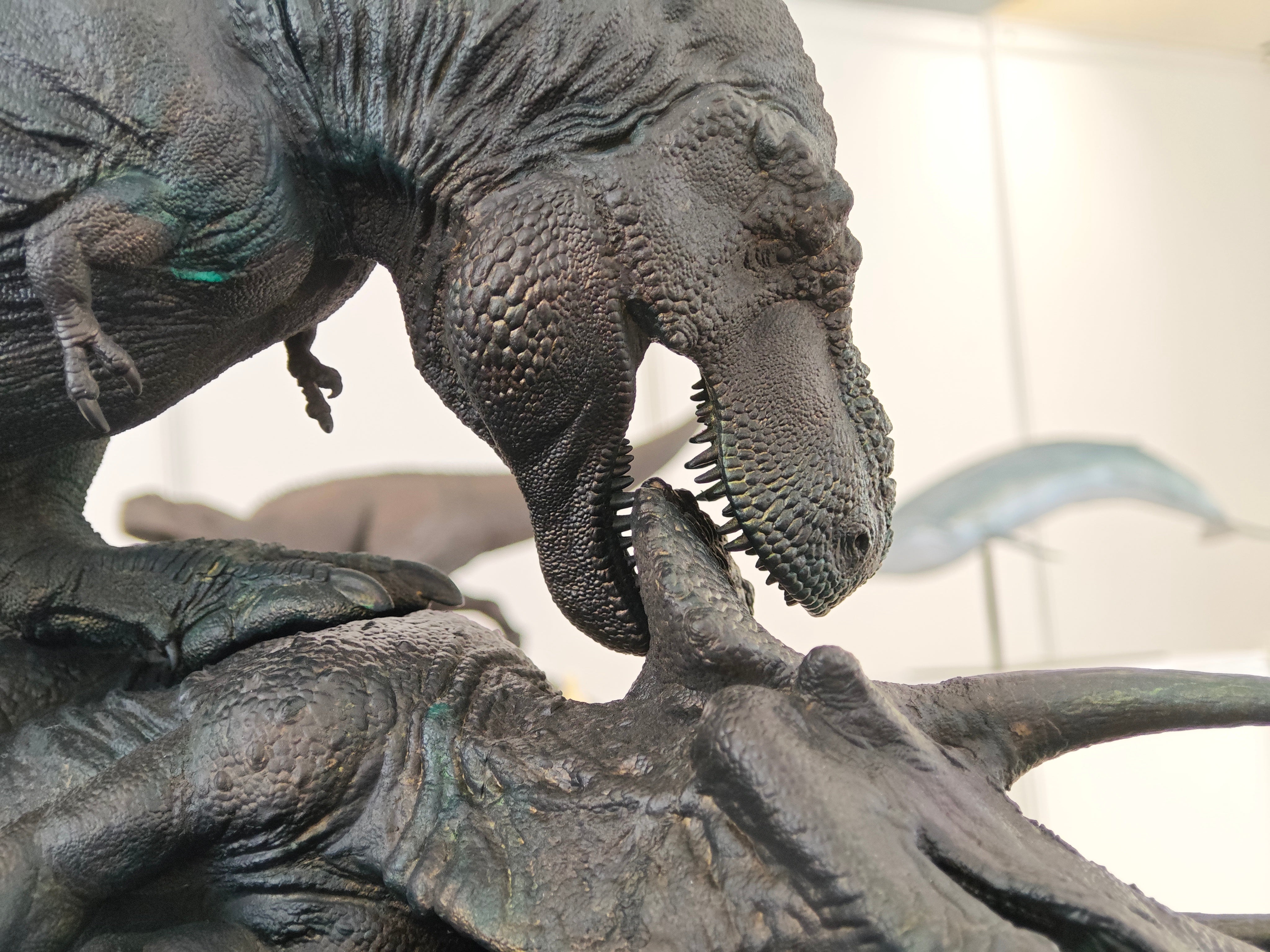 Ashine Alliance X Cristian Lopez Wankel Rex Scene Statue