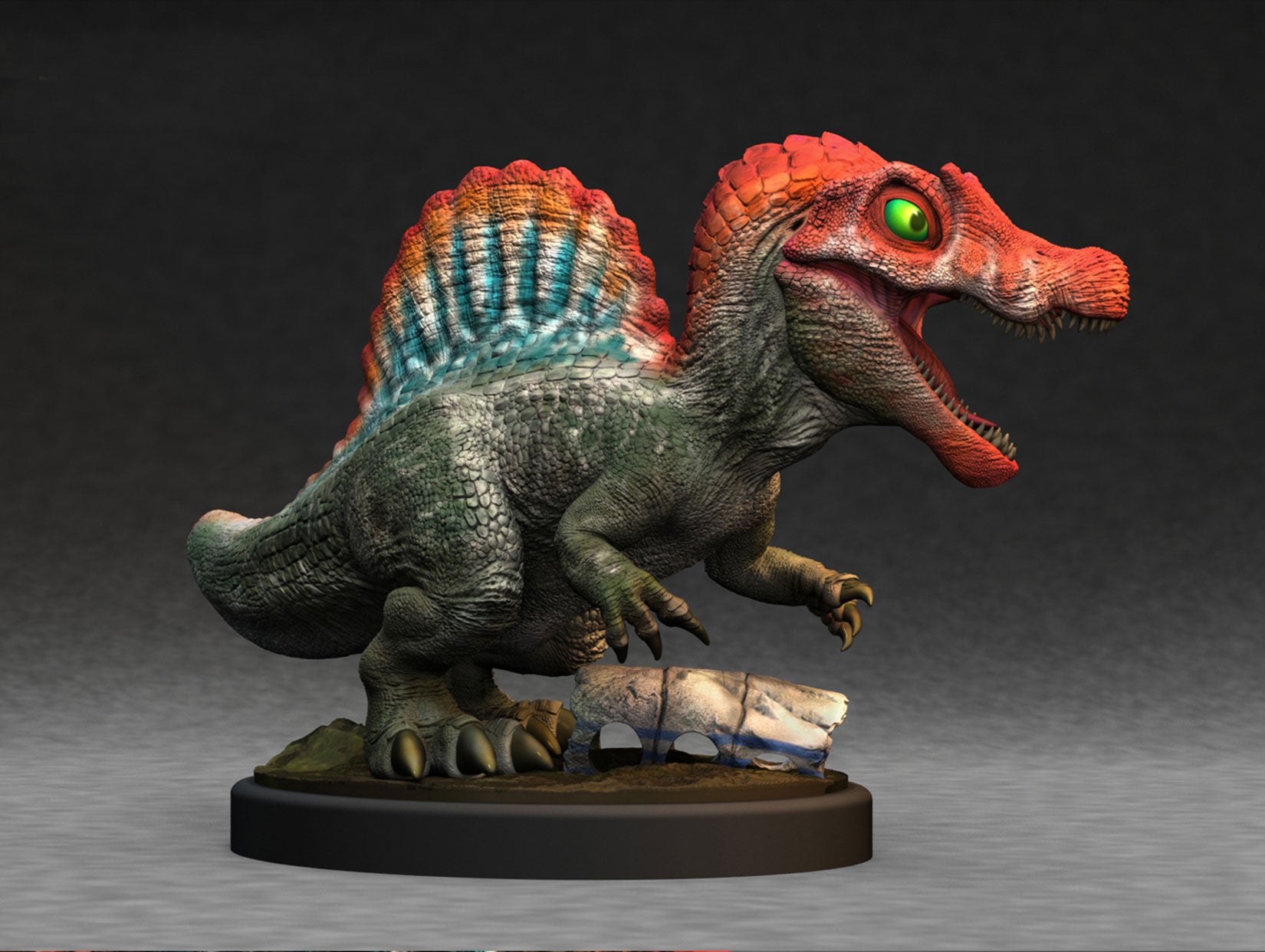 VIN ROUGE Spinosaurus Figure