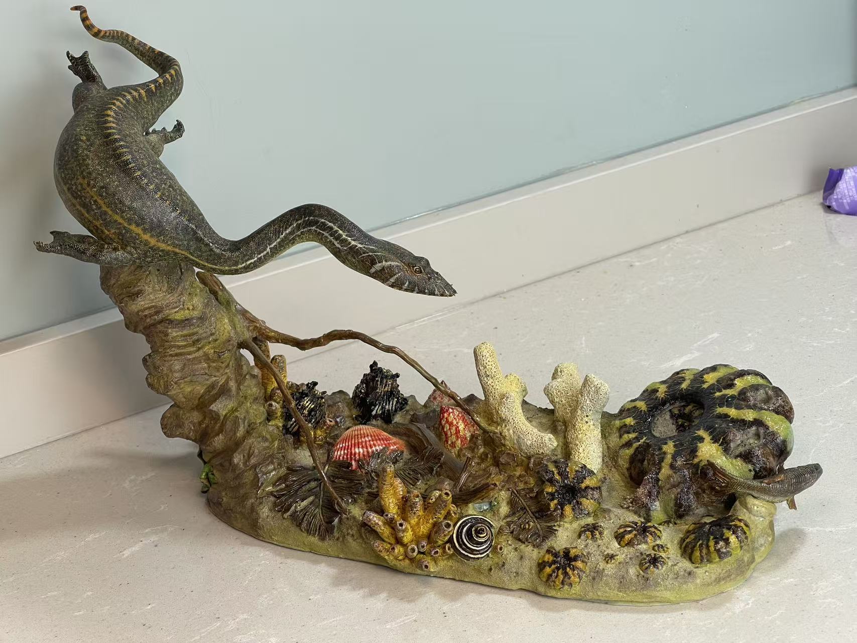 Sensen 1:1 Scale Keichousaurus Scene Model