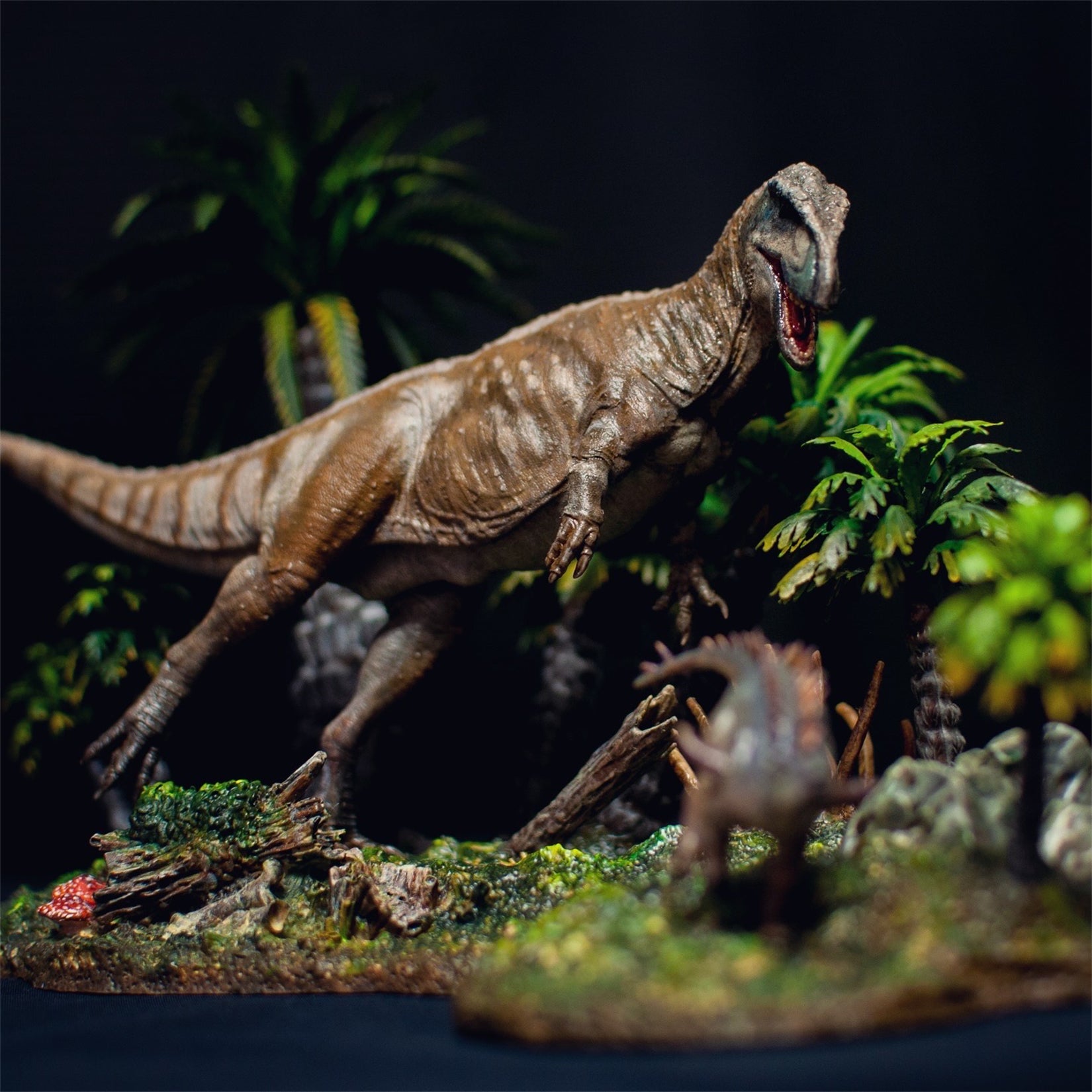 PASSION CHARGER Sinraptor Hepingensis & Gigantspinosaurus Juveniles Model