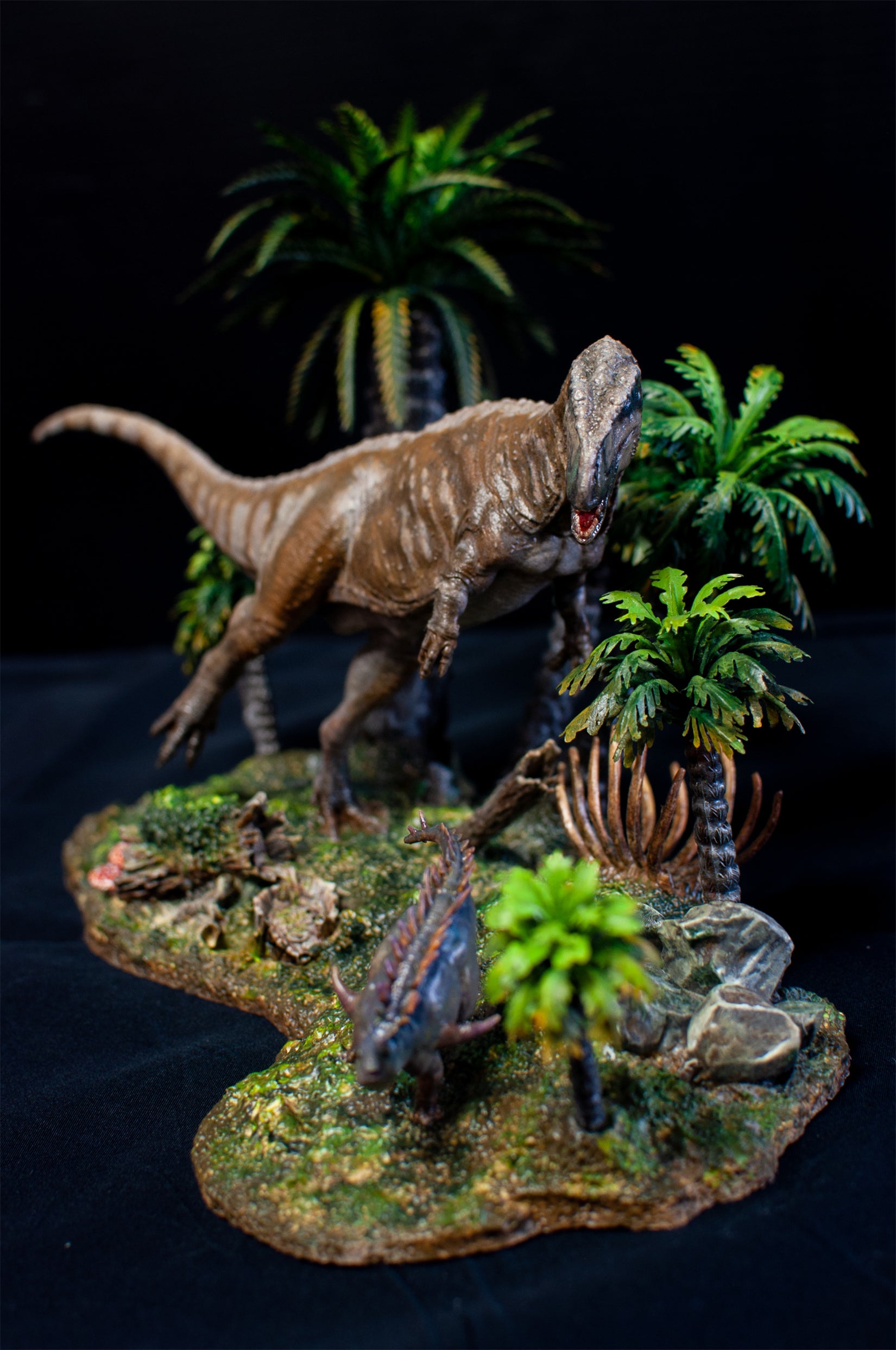 PASSION CHARGER Sinraptor Hepingensis & Gigantspinosaurus Juveniles Model