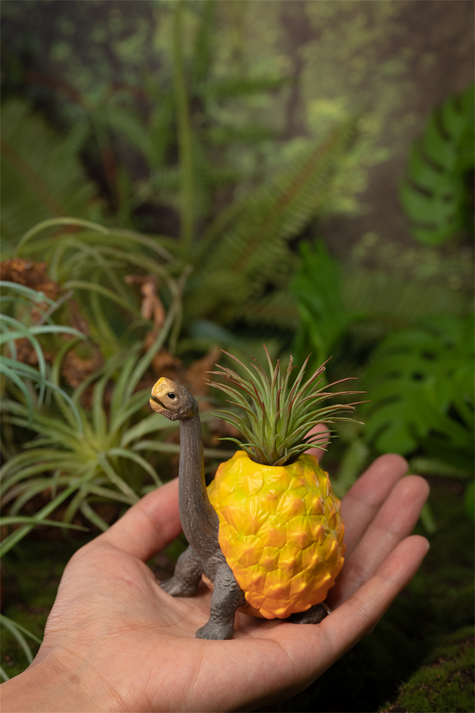 Pineapple Turtle Fruit Animal Decorative Figurine