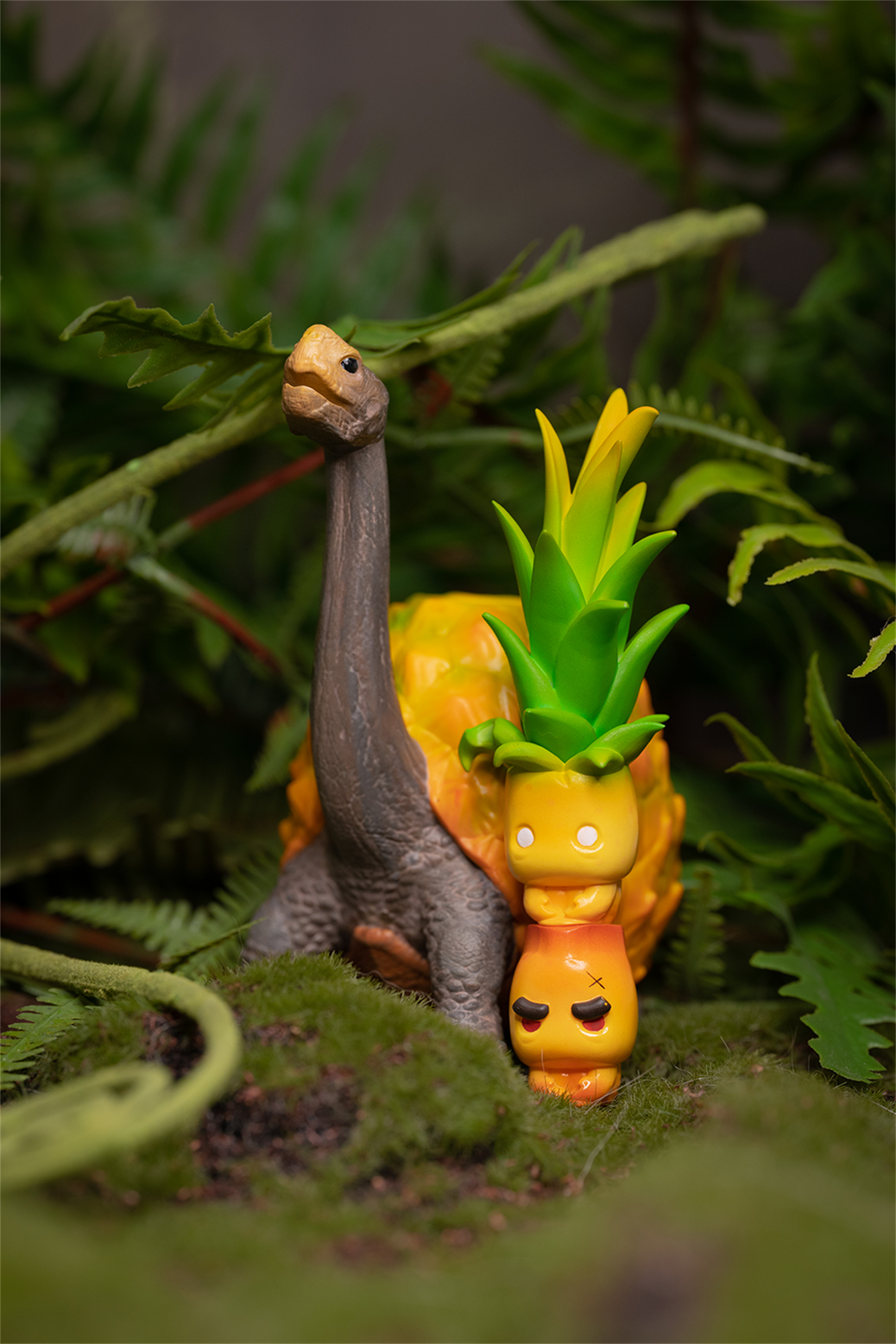 Pineapple Turtle Fruit Animal Decorative Figurine