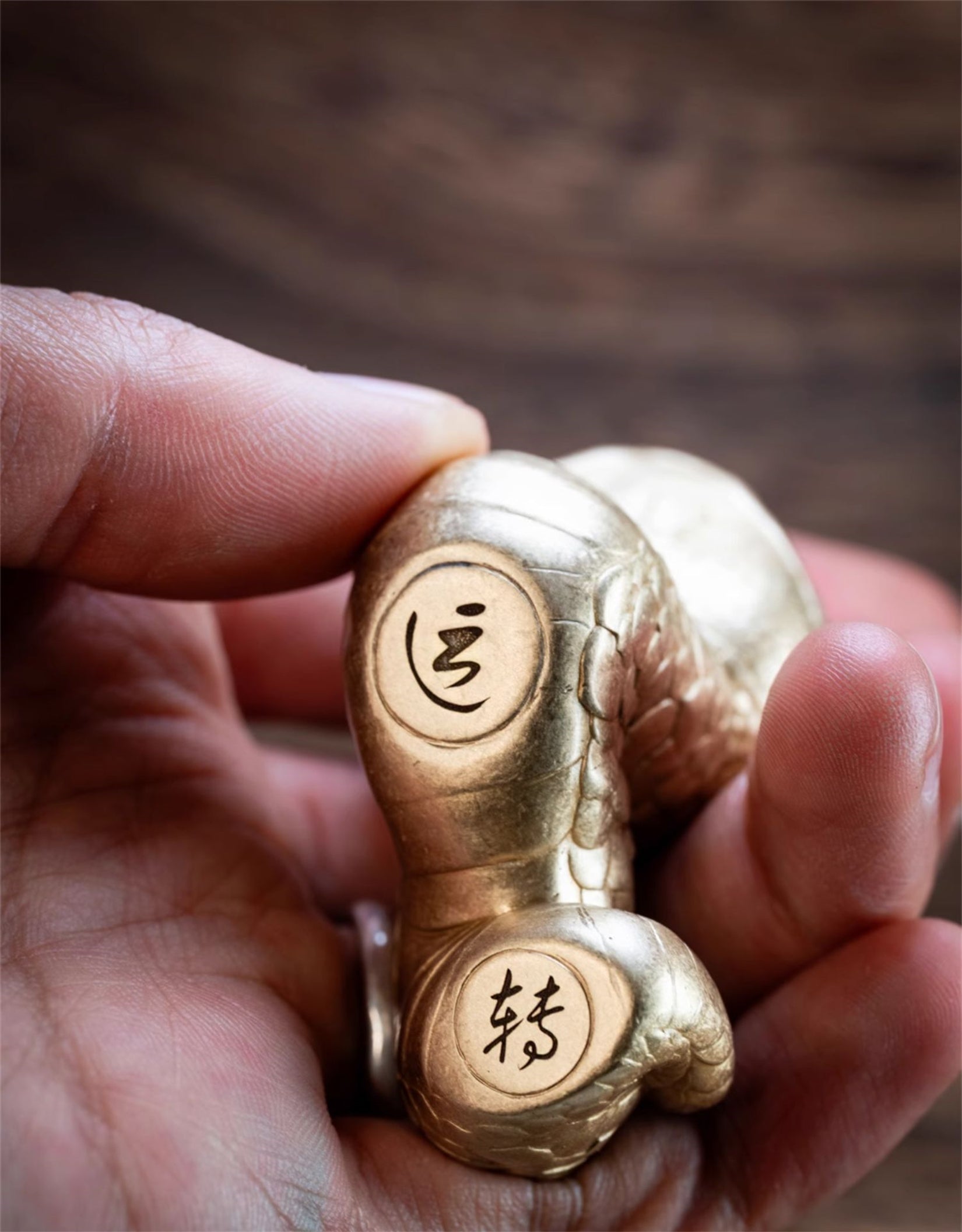 Bronze Hognose Snake Sculpture Animal Figure