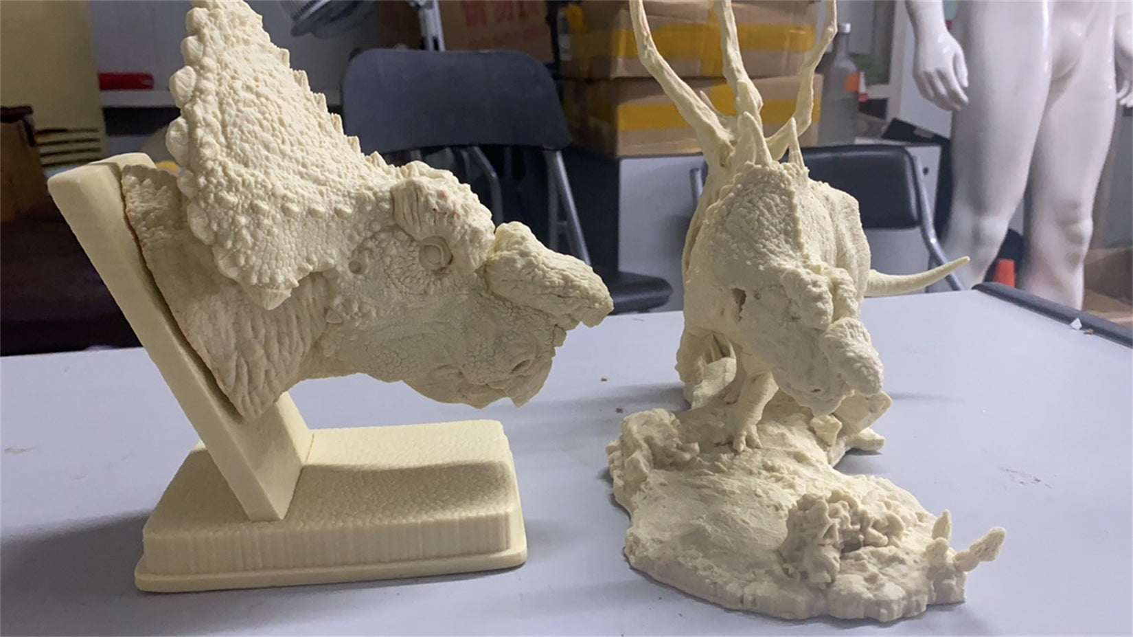 PASSION CHARGER 1/10 Ceratopsier-Kopfskulptur-Serie GK Modell