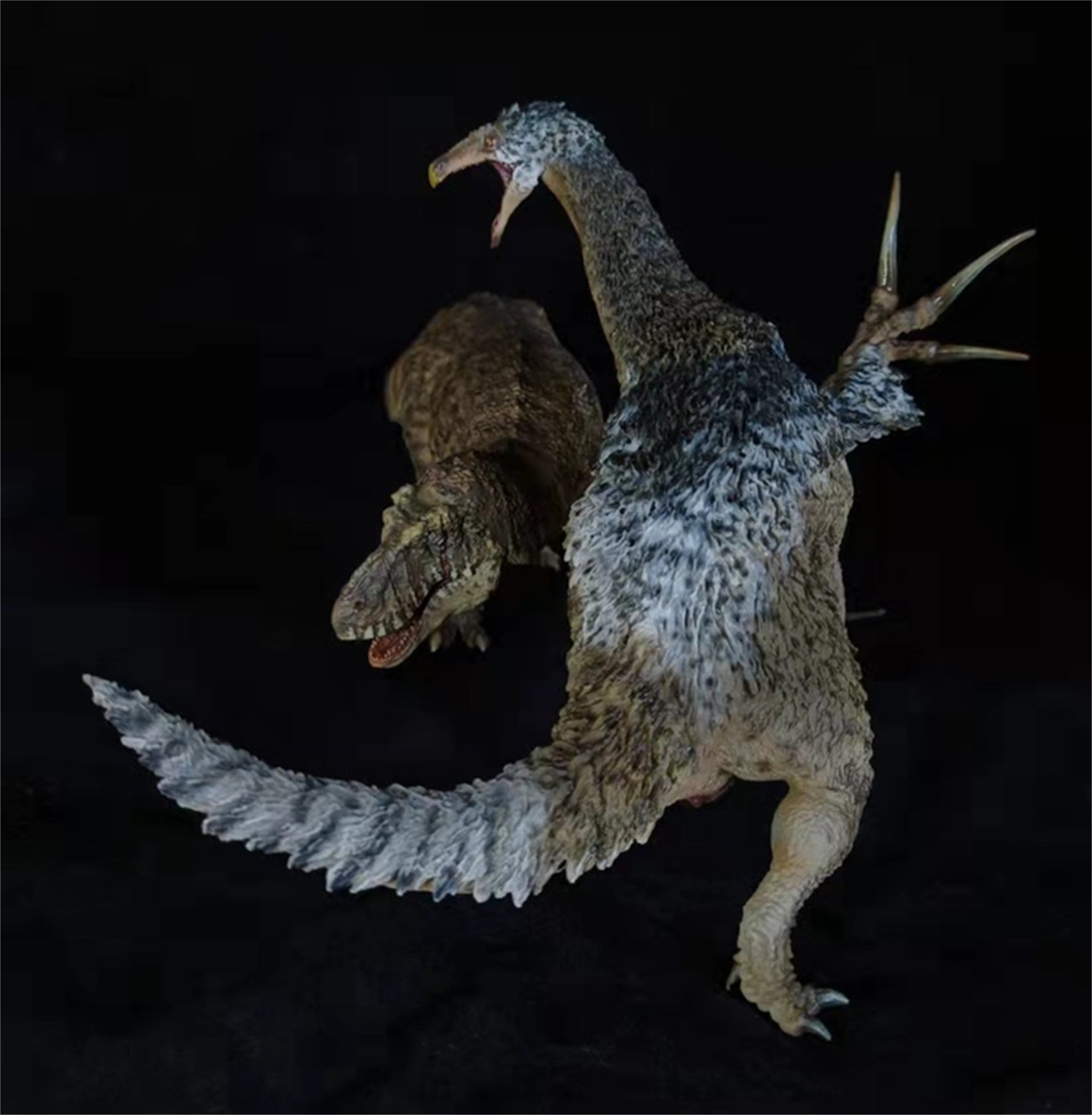 PASSION CHARGER 1/20 Tarbosaurus vs Therizinosaurus GK Modell